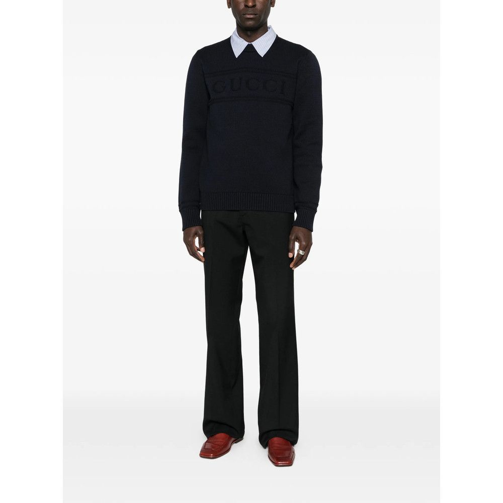 Gucci Gucci BLUE Sweaters & Knitwear - Jumpers Size US XXL / EU 58 / 5 - 2 Thumbnail