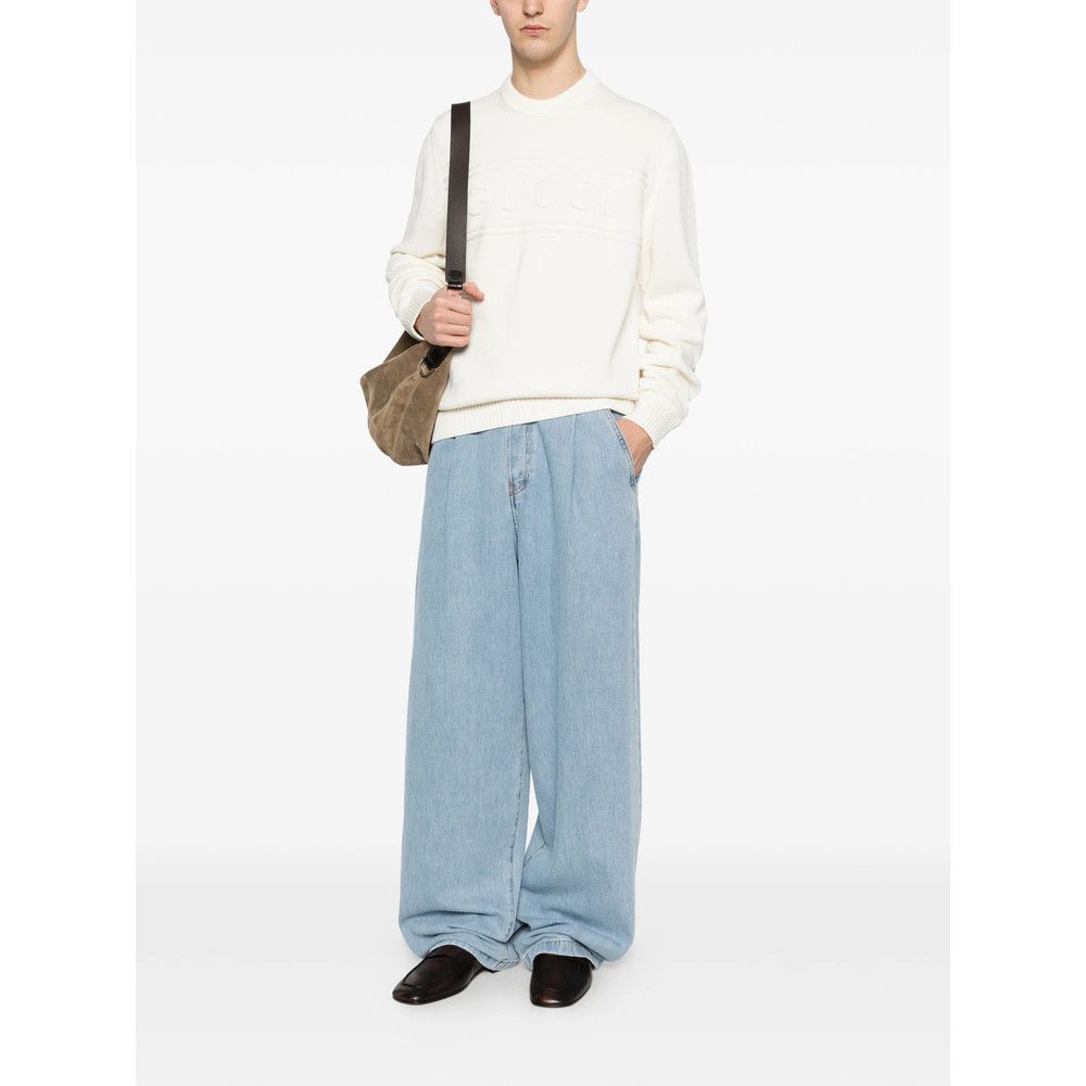 Gucci Gucci NEUTRALS Sweaters & Knitwear - Jumpers Size US L / EU 52-54 / 3 - 3 Thumbnail