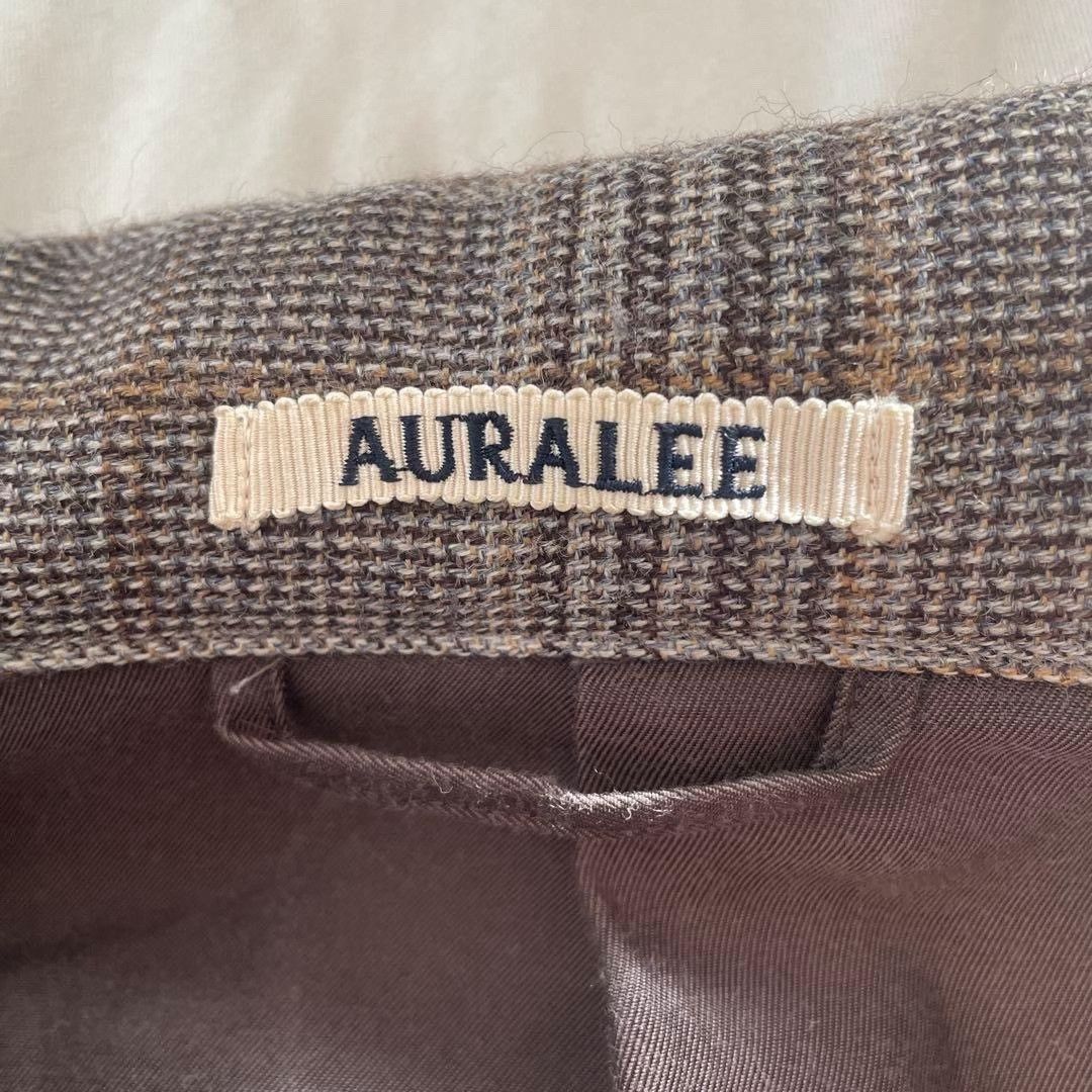 Auralee Auralee 17AW Wool Plaid Zip Jacket Size US L / EU 52-54 / 3 - 4 Thumbnail