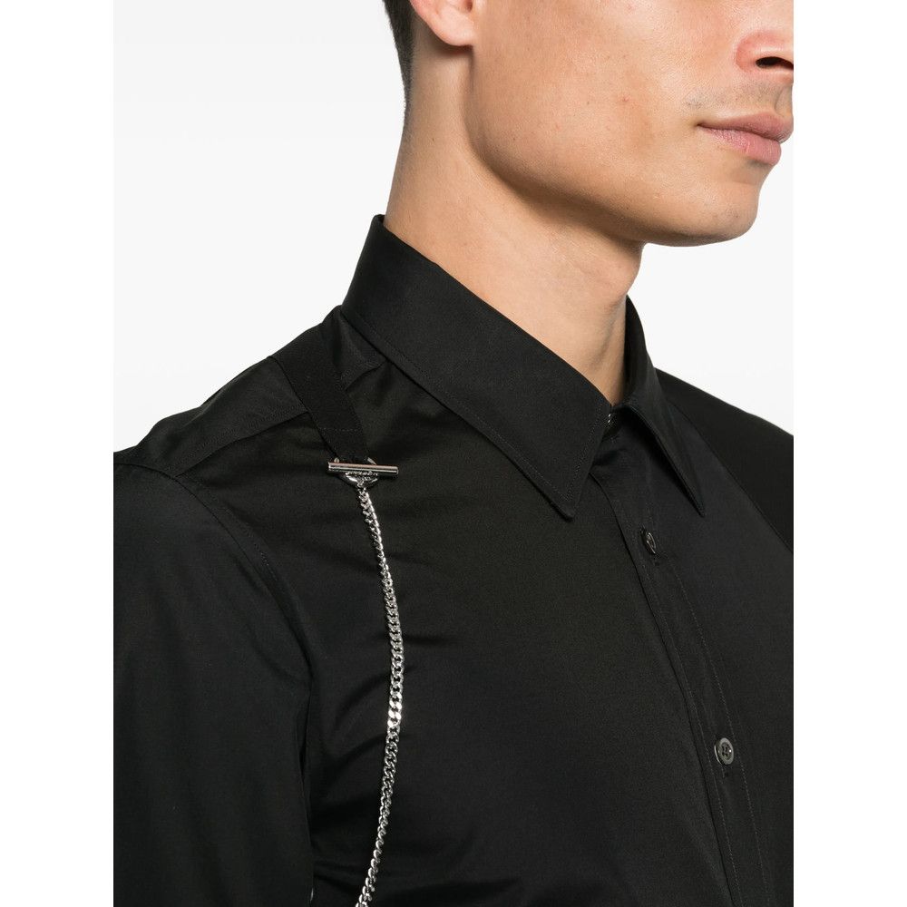 Alexander McQueen Alexander Mcqueen BLACK Shirts Size US M / EU 48-50 / 2 - 3 Thumbnail
