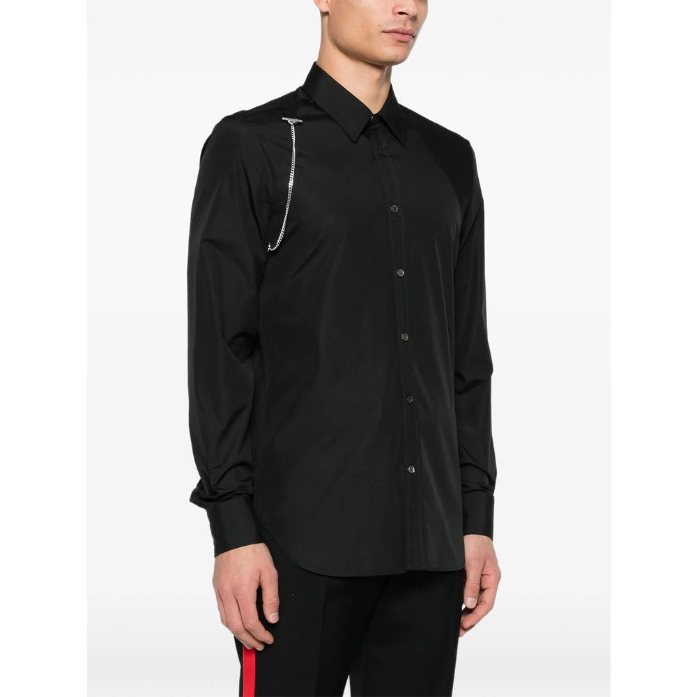 Alexander McQueen Alexander Mcqueen BLACK Shirts Size US M / EU 48-50 / 2 - 5 Thumbnail