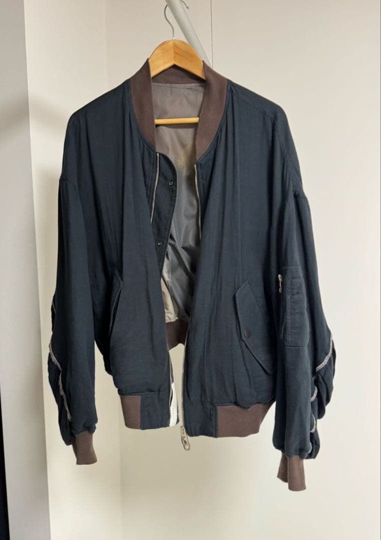 SHINYAKOZUKA SHINYAKOZUKA Reversible Bomber Jacket Size US M / EU 48-50 / 2 - 4 Thumbnail
