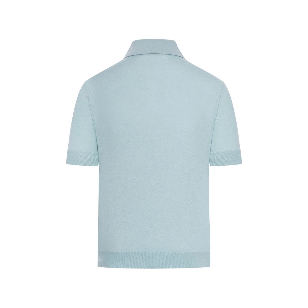 Gucci Gucci BLUE Tops - Polo Tops Size S / US 4 / IT 40 - 2 Thumbnail