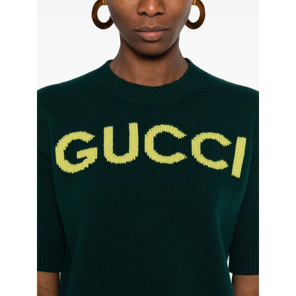 Gucci Gucci GREEN Tops - T-shirts & Jerseys Size S / US 4 / IT 40 - 5 Thumbnail