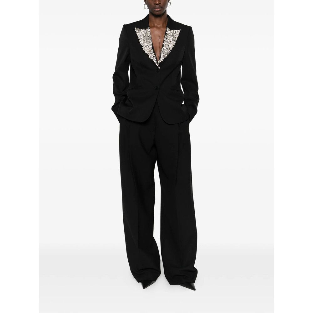 Alexander McQueen Alexander Mcqueen BLACK Jackets - Blazers Size M / US 6-8 / IT 42-44 - 3 Thumbnail