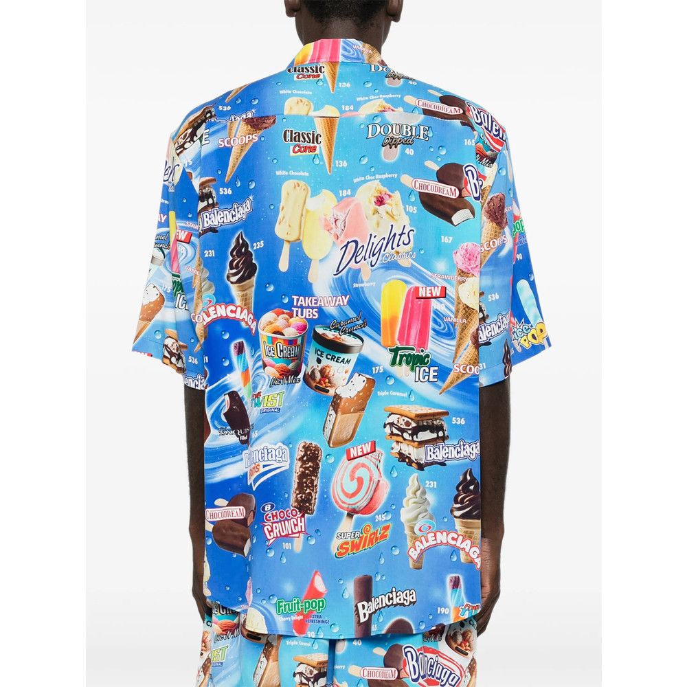 Balenciaga Balenciaga BLUE Shirts Size US M / EU 48-50 / 2 - 5 Thumbnail