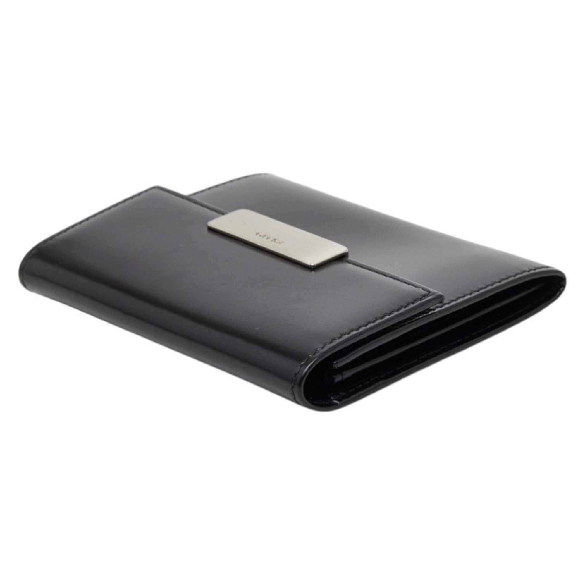 Prada Prada logo wallet/coin case, black leather, women's, PRADA Size ONE SIZE - 5 Thumbnail