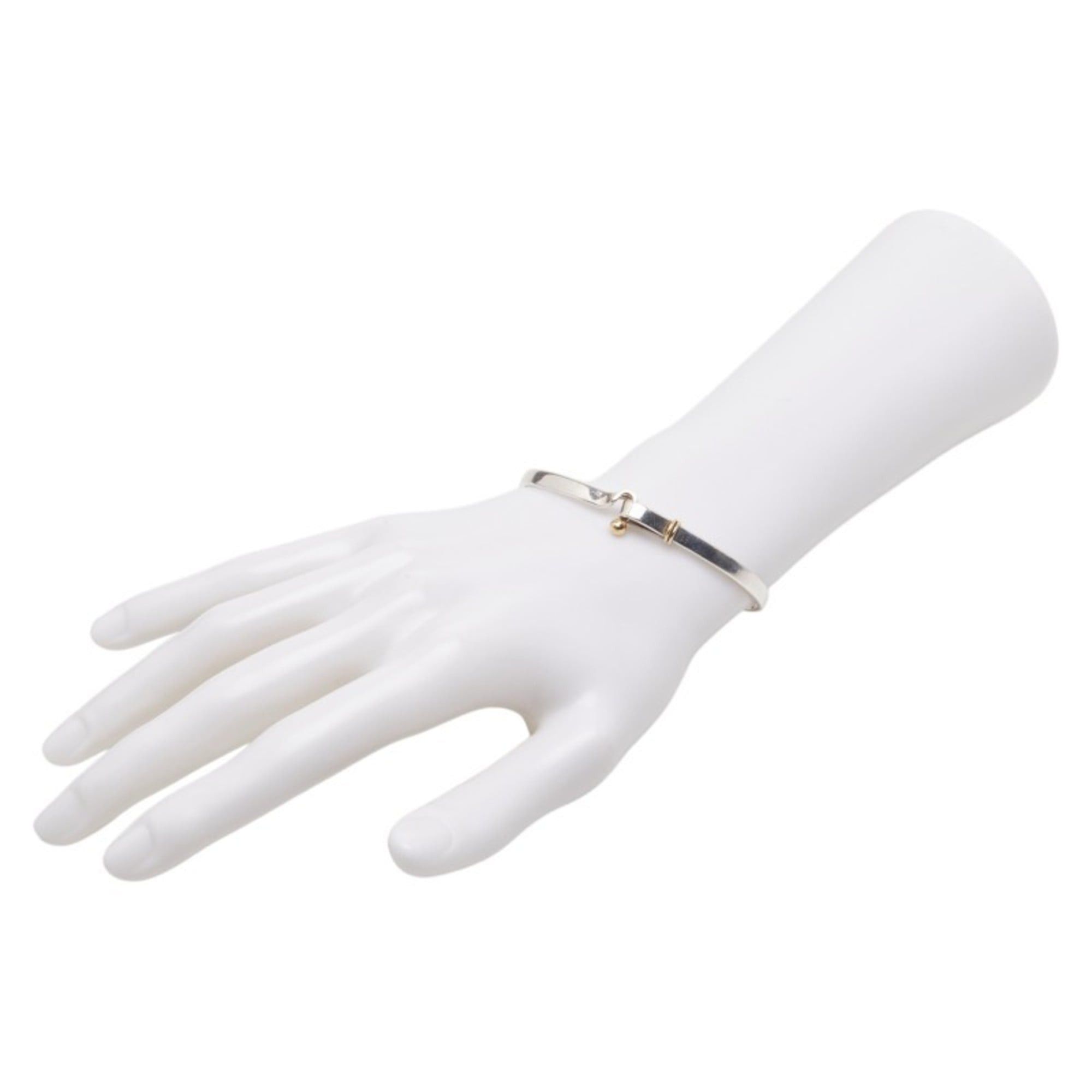 Tiffany & Co. Tiffany & Co. Hook Eye Bracelet in Silver and Gold (SV925) 18K Yellow (18K Gold). Women's. TIFFANY Size ONE SIZE - 5 Thumbnail