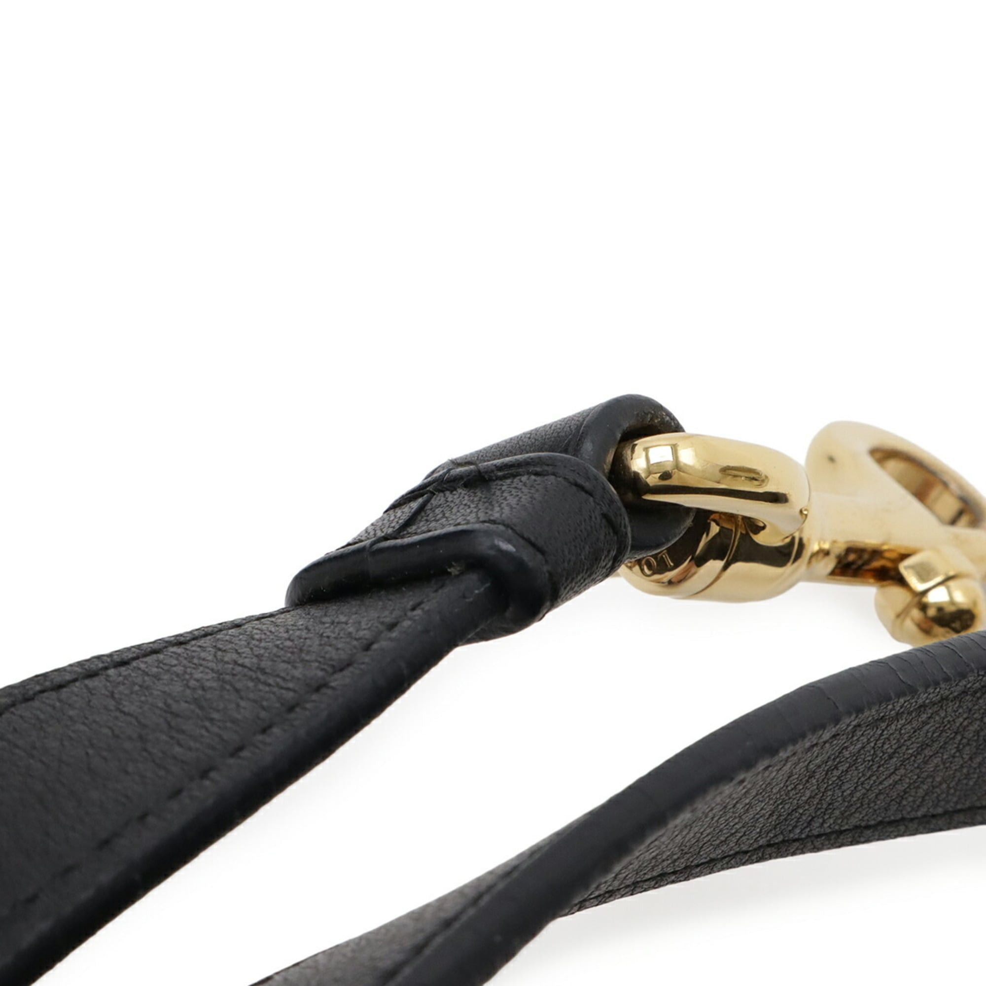 Loewe LOEWE Fusta 31 Handbag/Shoulder Bag in Black Leather (316.26.F24) Size ONE SIZE - 8 Thumbnail