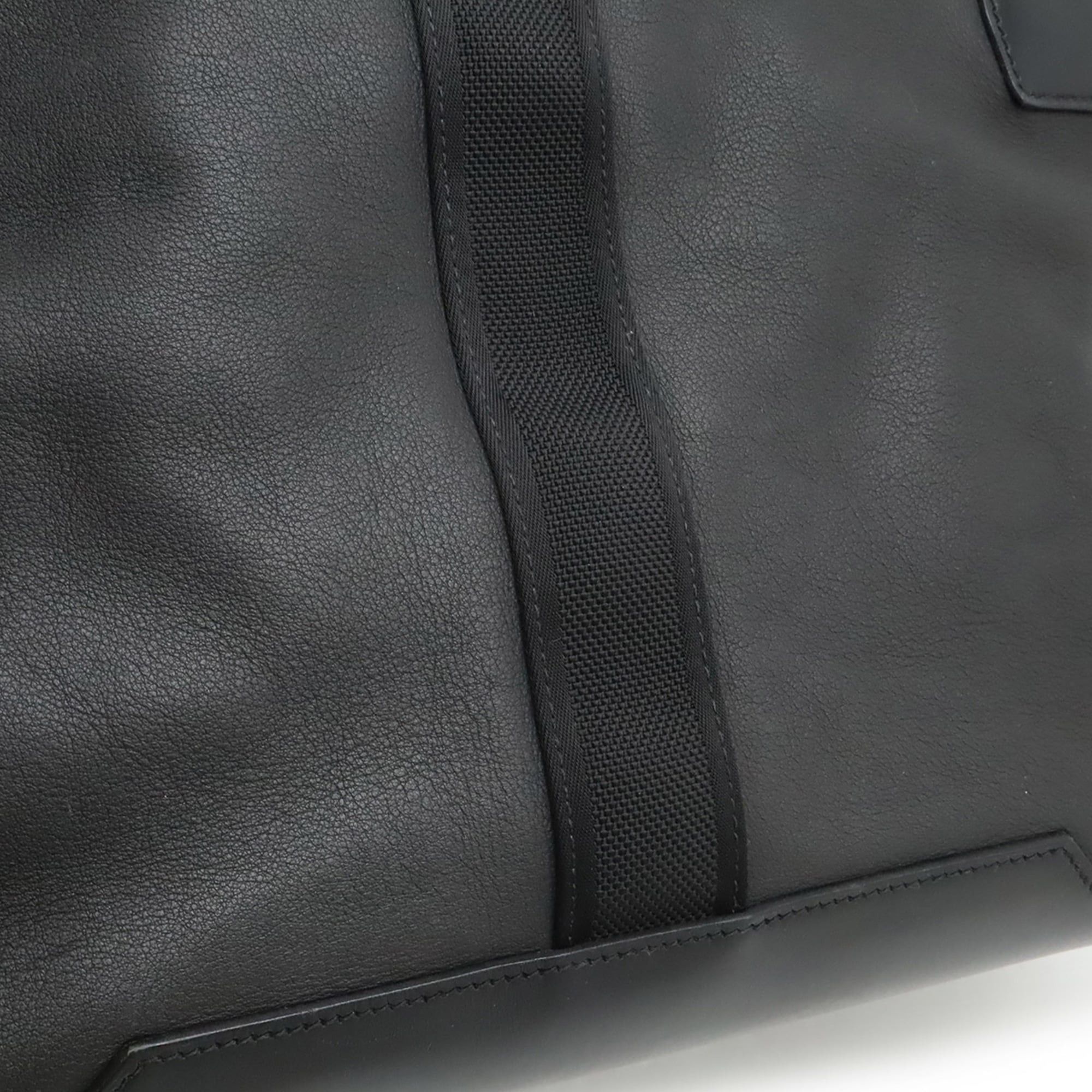 Hermes HERMES City Slide Shoulder Bag in Taurillon Cristobal Vache Hunter Black with A Stamp Size ONE SIZE - 9 Thumbnail