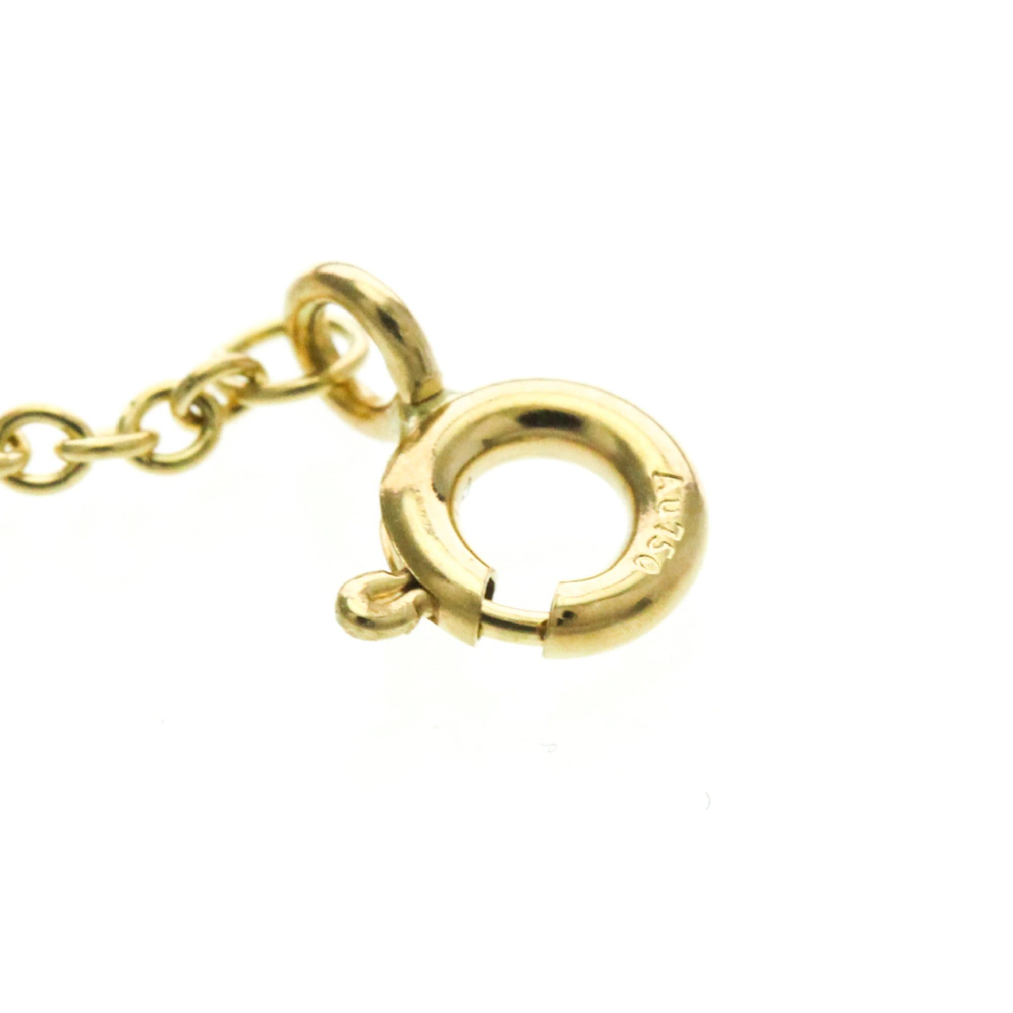 Tiffany & Co. Tiffany Double Loving Heart Diamond Bracelet Yellow Gold (18K) Diamond Charm Bracelet Gold Size ONE SIZE - 11 Thumbnail