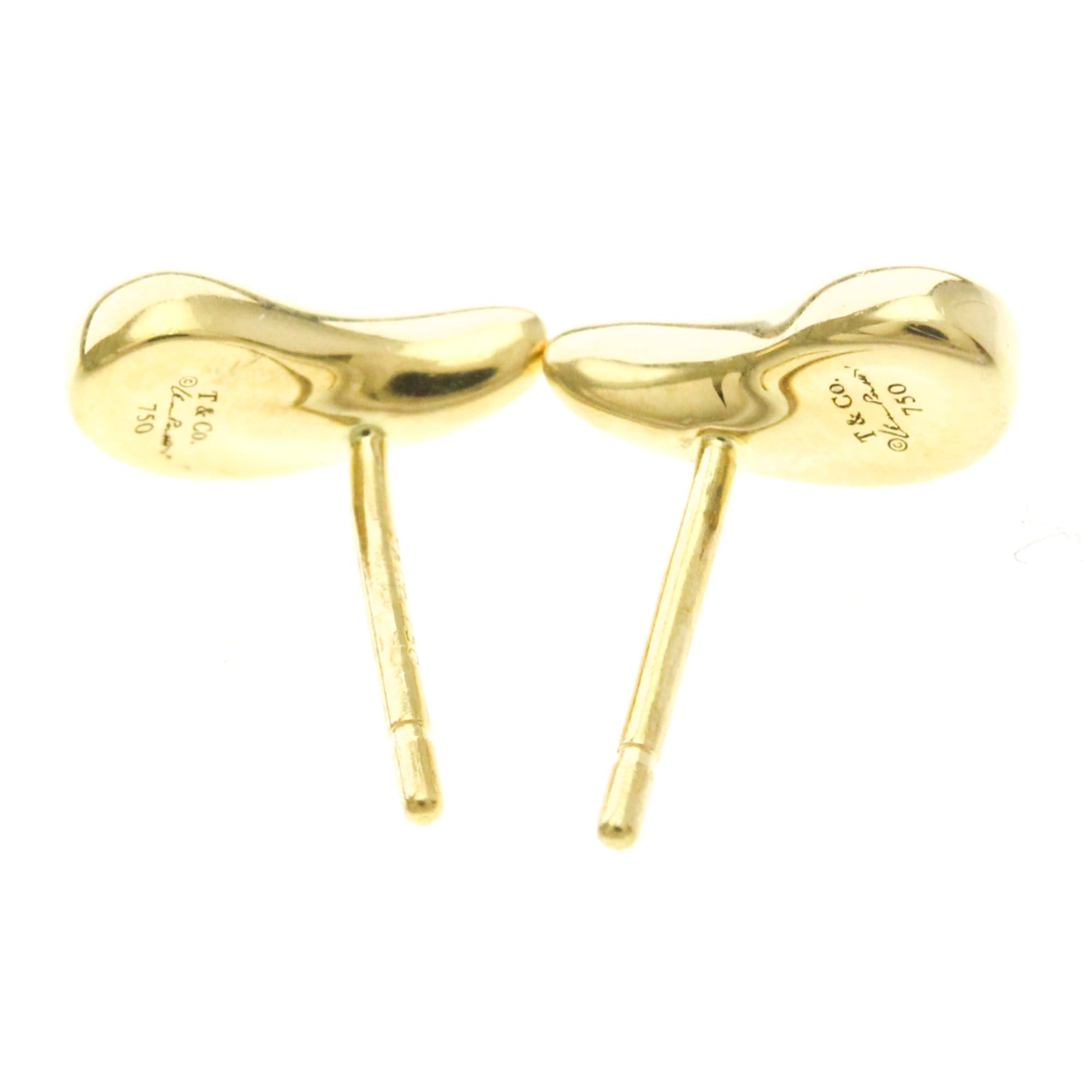Tiffany & Co. Tiffany Teardrop Earrings No Stone Yellow Gold (18K) Stud Earrings Gold Size ONE SIZE - 10 Thumbnail