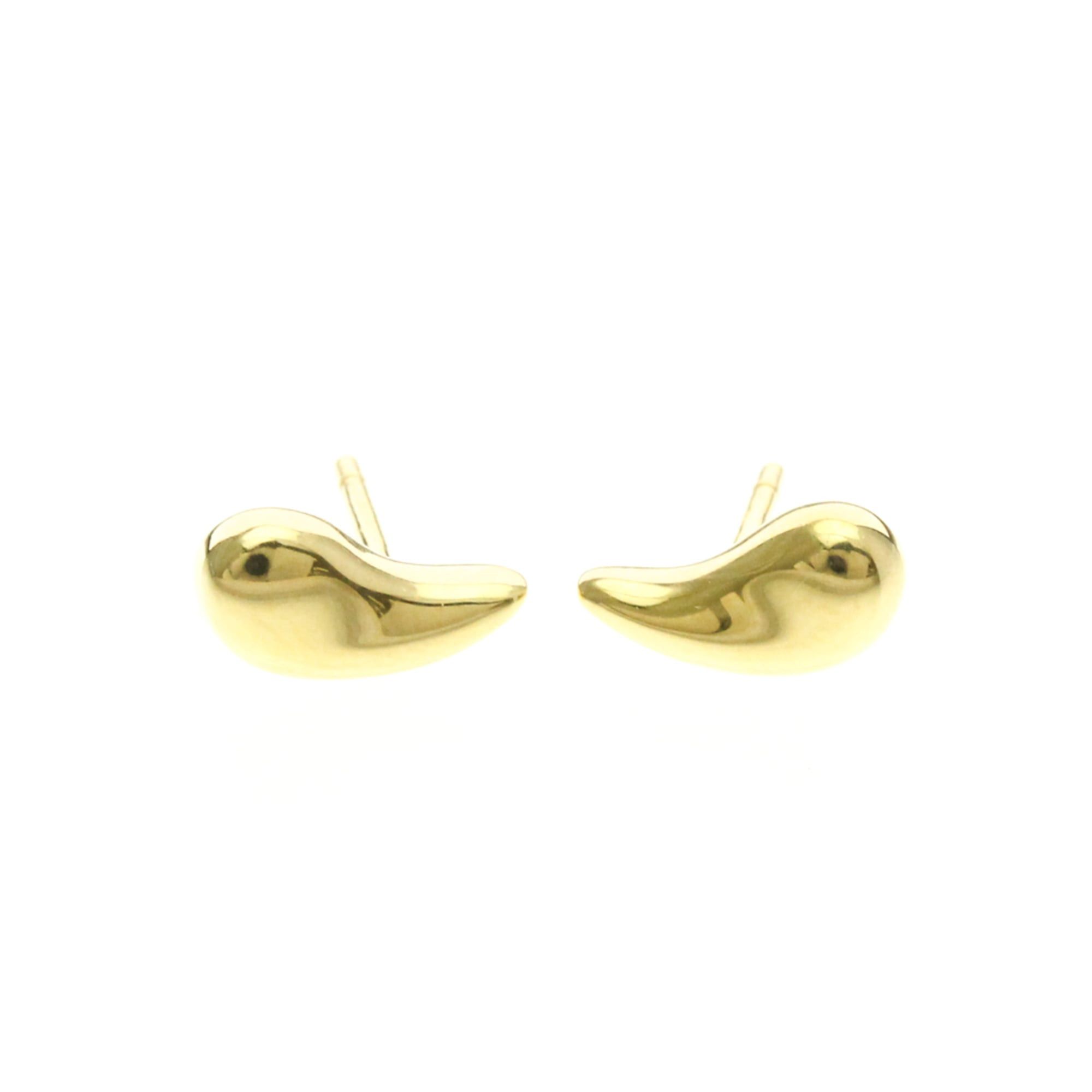 Tiffany & Co. Tiffany Teardrop Earrings No Stone Yellow Gold (18K) Stud Earrings Gold Size ONE SIZE - 3 Thumbnail