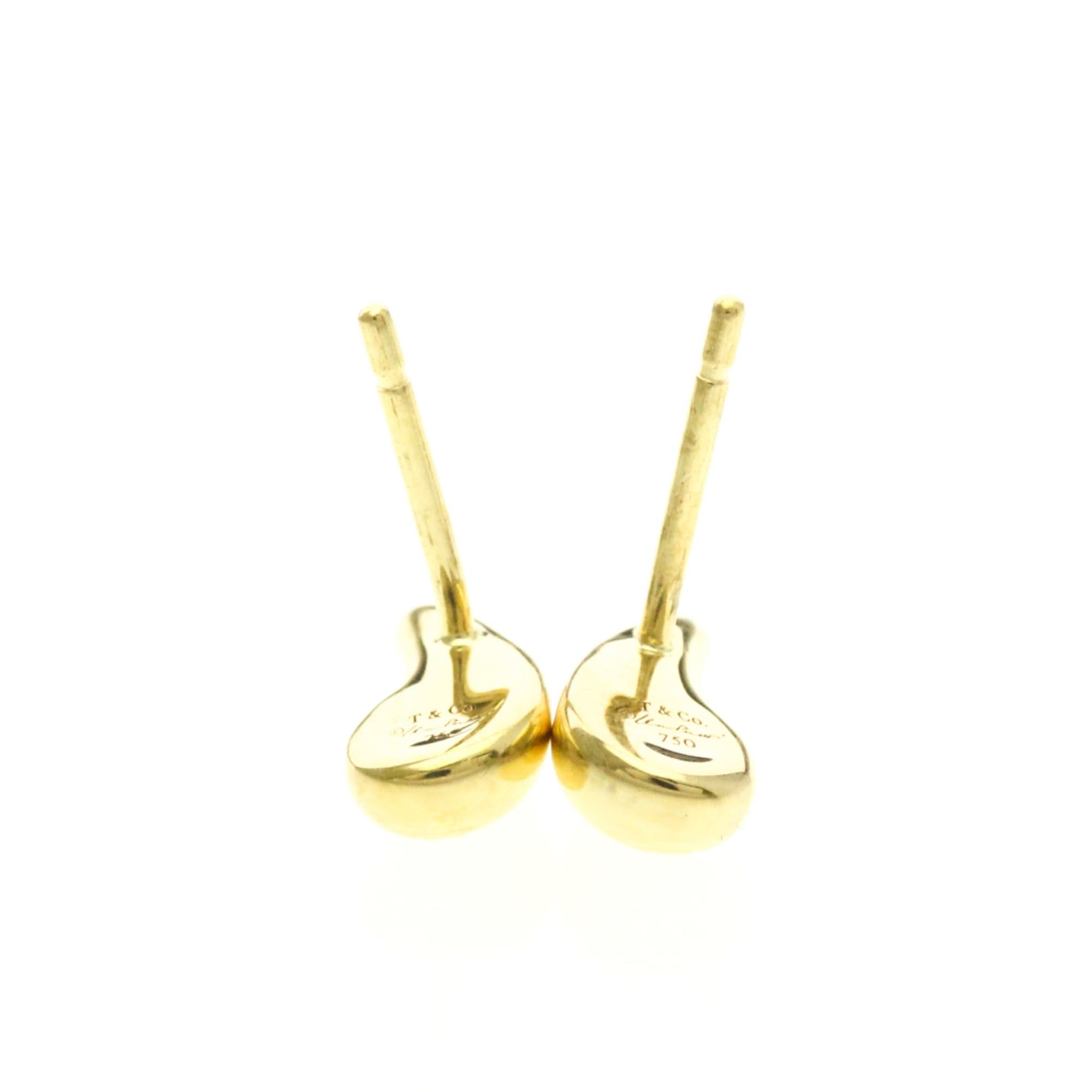 Tiffany & Co. Tiffany Teardrop Earrings No Stone Yellow Gold (18K) Stud Earrings Gold Size ONE SIZE - 7 Thumbnail