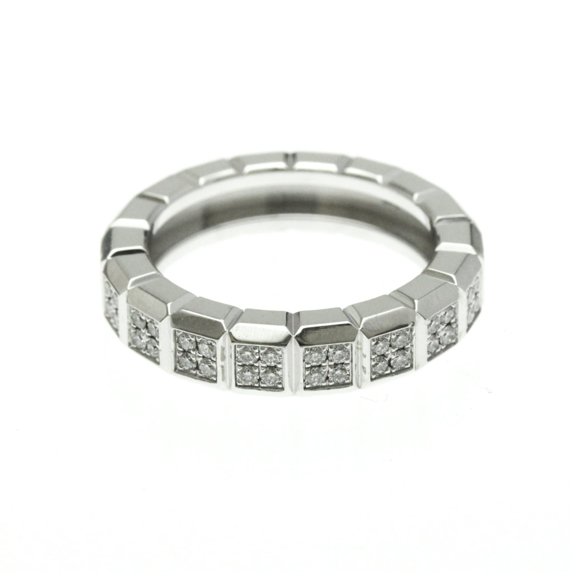 Chopard Chopard Ice Cube Diamond Ring 82/6815 White Gold (18K) Fashion Diamond Band Ring Silver Size ONE SIZE - 4 Thumbnail