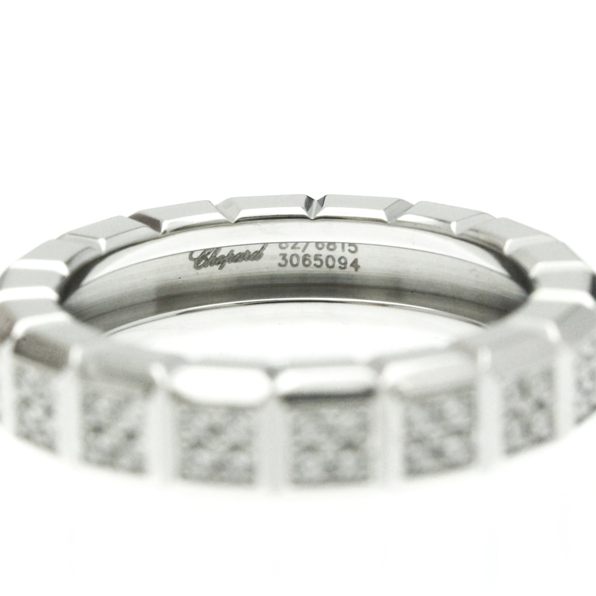 Chopard Chopard Ice Cube Diamond Ring 82/6815 White Gold (18K) Fashion Diamond Band Ring Silver Size ONE SIZE - 5 Thumbnail
