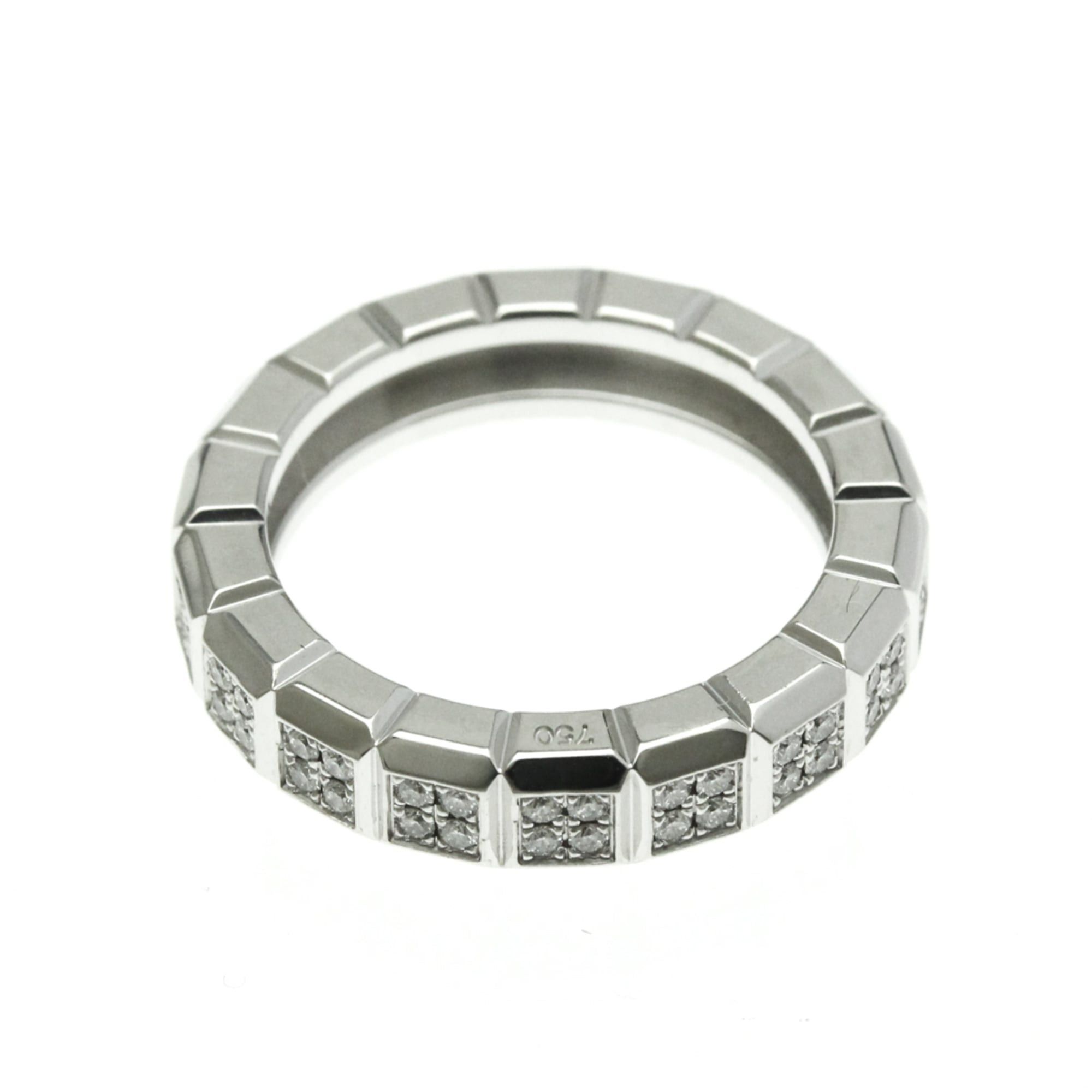 Chopard Chopard Ice Cube Diamond Ring 82/6815 White Gold (18K) Fashion Diamond Band Ring Silver Size ONE SIZE - 9 Thumbnail