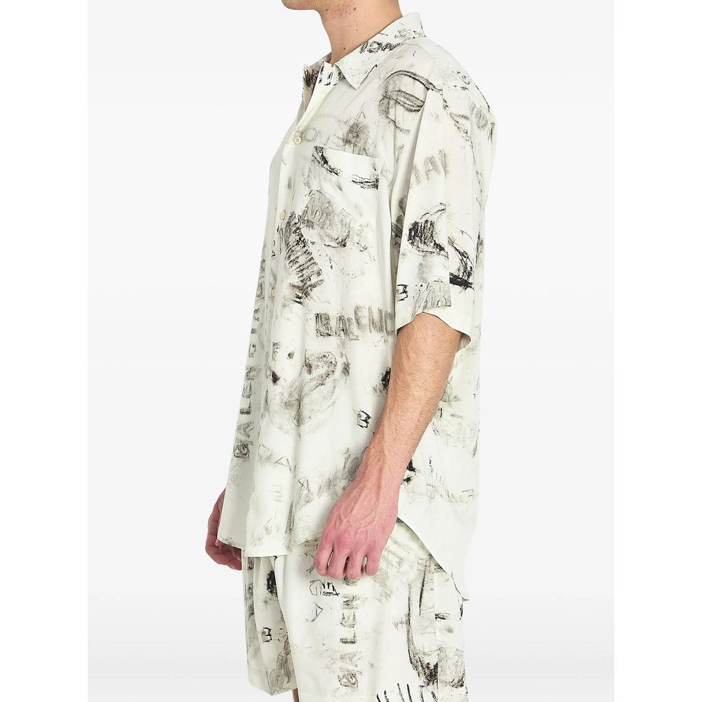 Balenciaga Balenciaga NEUTRALS Shirts Size US XL / EU 56 / 4 - 2 Thumbnail