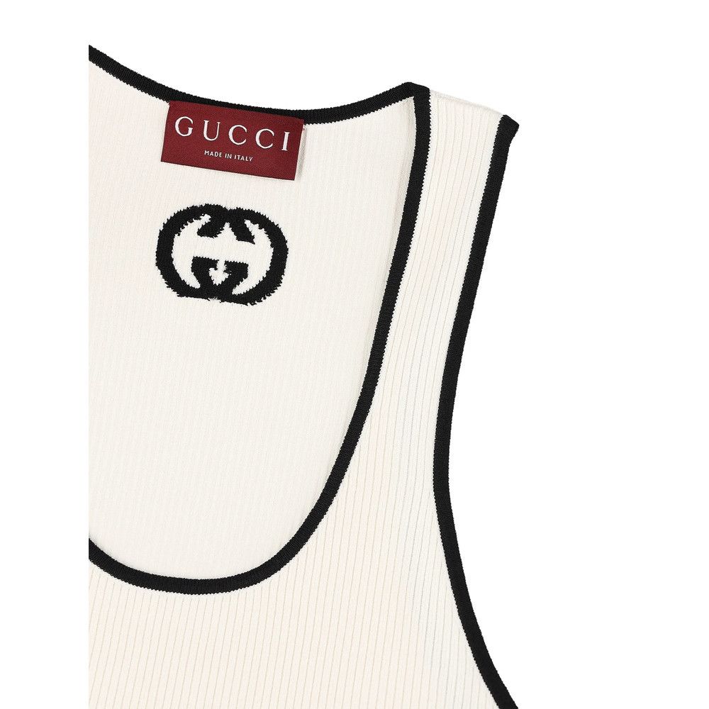 Gucci Gucci NEUTRALS Tops - Vests & Tank Tops Size S / US 4 / IT 40 - 2 Thumbnail