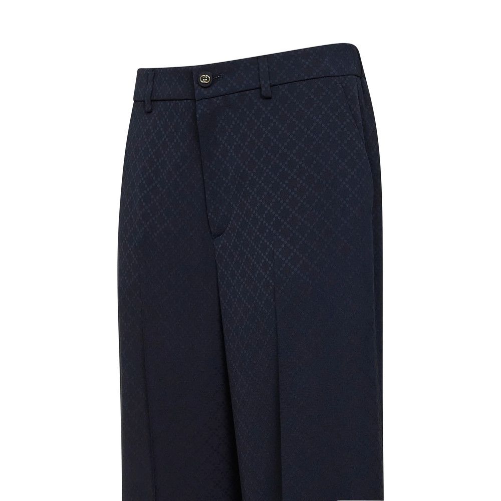 Gucci Gucci BLUE Trousers - Palazzo Pants Size 28" / US 6 / IT 42 - 3 Thumbnail