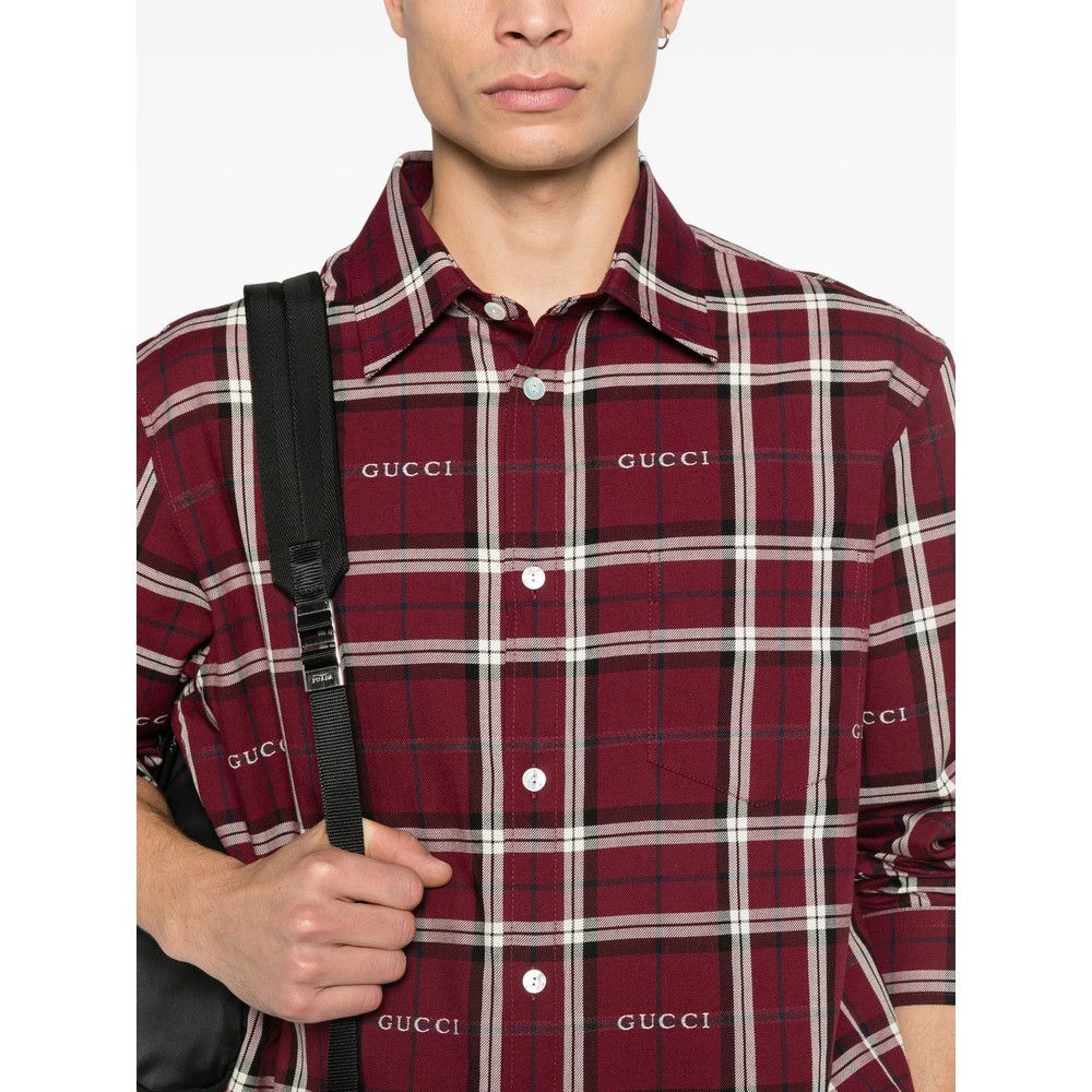 Gucci Gucci RED Shirts Size US M / EU 48-50 / 2 - 3 Thumbnail
