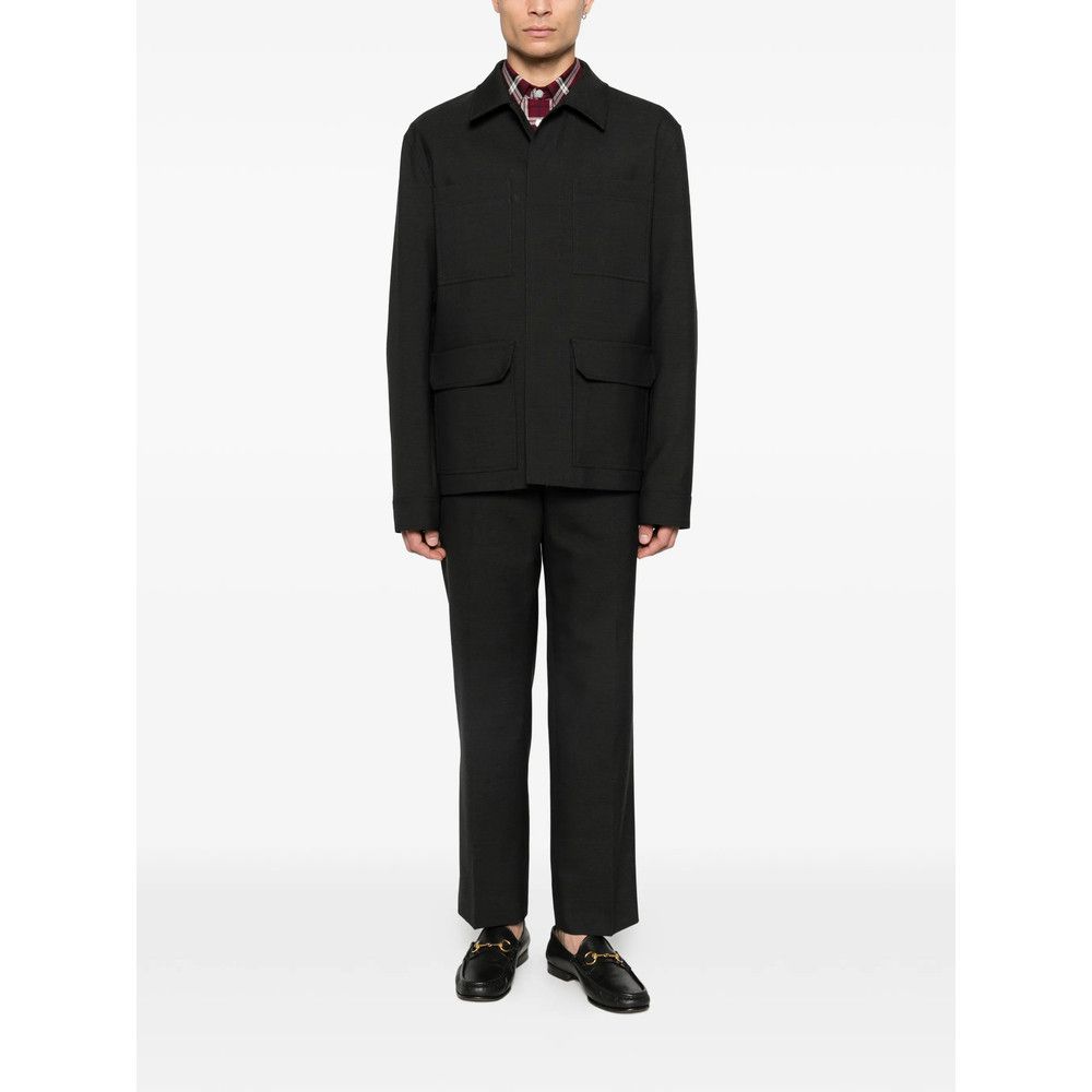 Gucci Gucci GREY Jackets - Shirt Jackets Size US XL / EU 56 / 4 - 4 Thumbnail