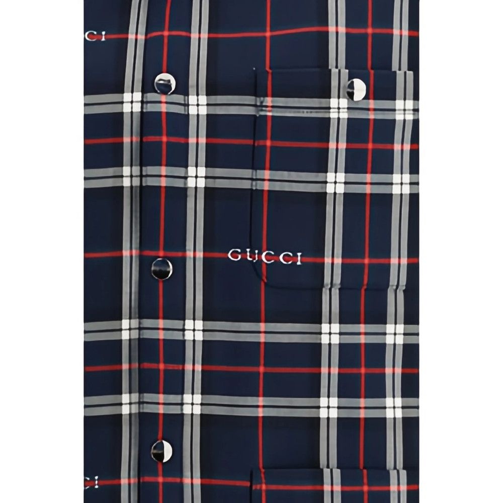 Gucci Gucci BLUE Jackets - Shirt Jackets Size US L / EU 52-54 / 3 - 3 Thumbnail