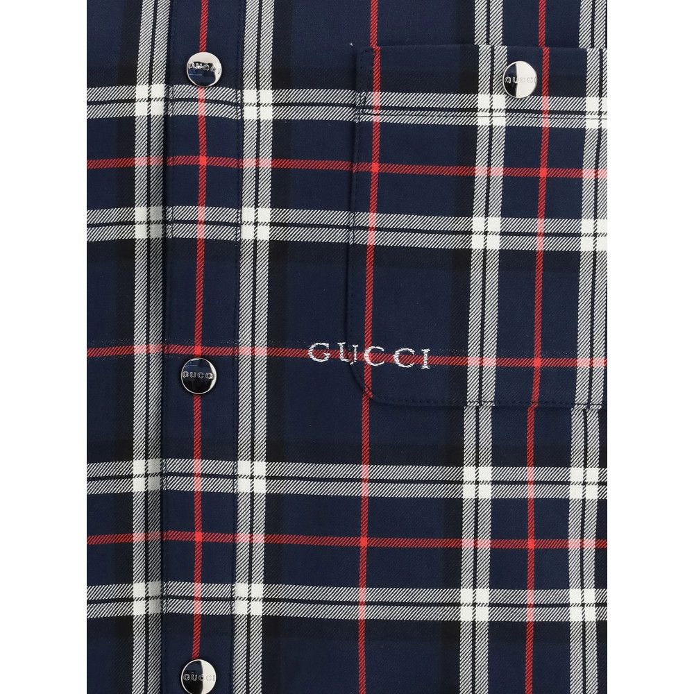 Gucci Gucci BLUE Jackets - Shirt Jackets Size US XXL / EU 58 / 5 - 4 Thumbnail