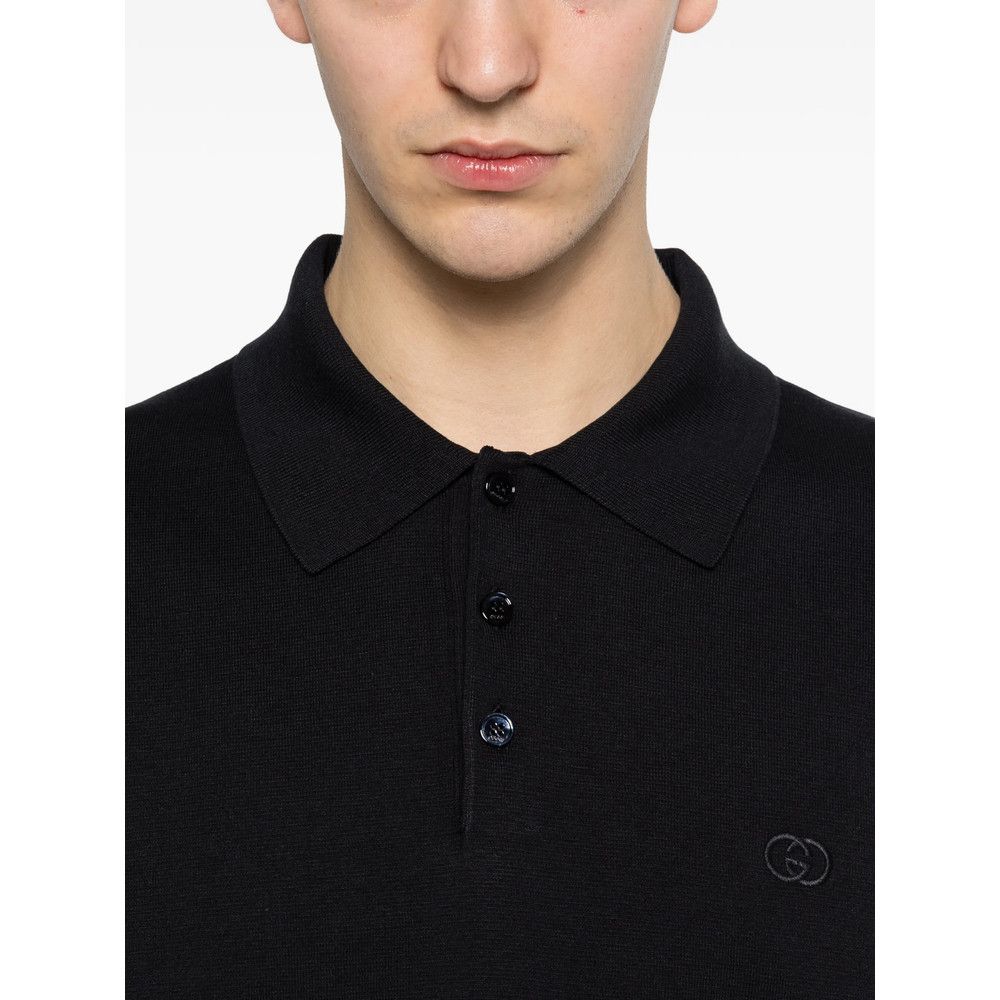 Gucci Gucci BLUE Polo Shirts Size US XL / EU 56 / 4 - 4 Thumbnail
