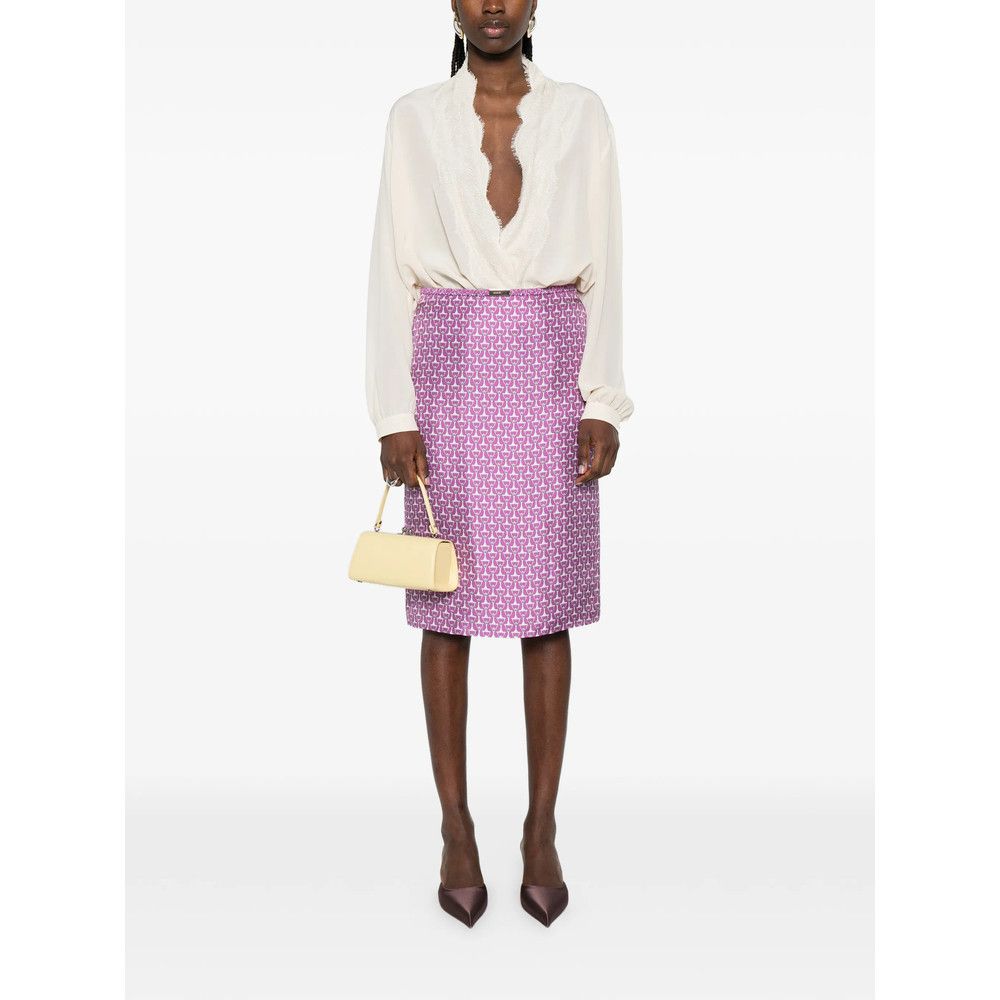 Gucci Gucci PURPLE Skirts - Pencil Skirts Size 27" / US 4 / IT 40 - 5 Thumbnail