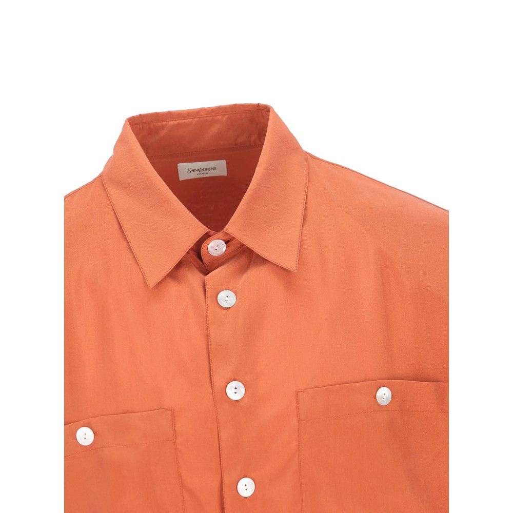 Saint Laurent Paris Saint Laurent ORANGE Shirts Size US M / EU 48-50 / 2 - 4 Thumbnail