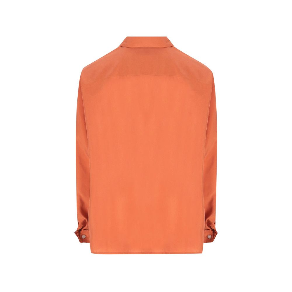 Saint Laurent Paris Saint Laurent ORANGE Shirts Size US M / EU 48-50 / 2 - 2 Thumbnail
