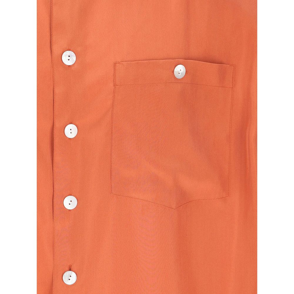 Saint Laurent Paris Saint Laurent ORANGE Shirts Size US M / EU 48-50 / 2 - 3 Thumbnail