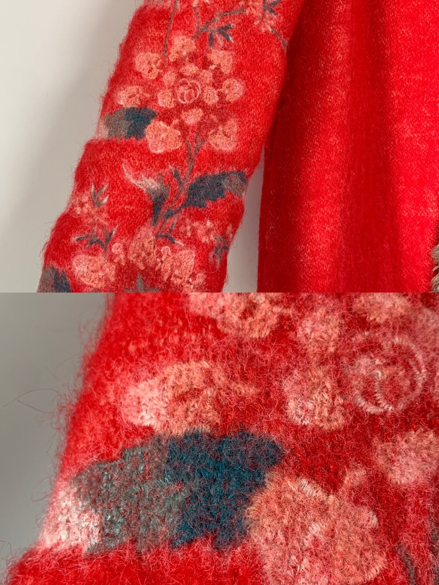 Vivienne Tam Vivienne Tam Red Wool Embroidered Coat Size M / US 6-8 / IT 42-44 - 5 Thumbnail