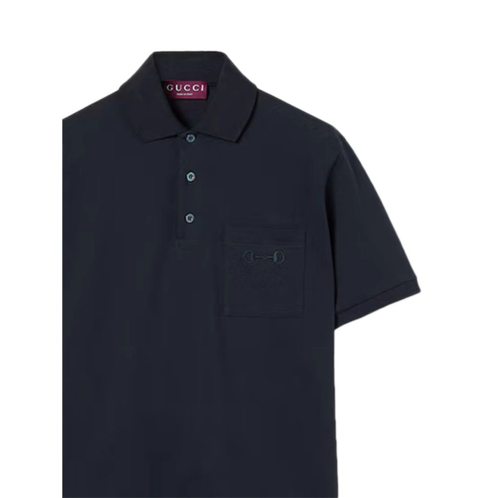 Gucci Gucci BLUE Polo Shirts Size US XL / EU 56 / 4 - 2 Thumbnail