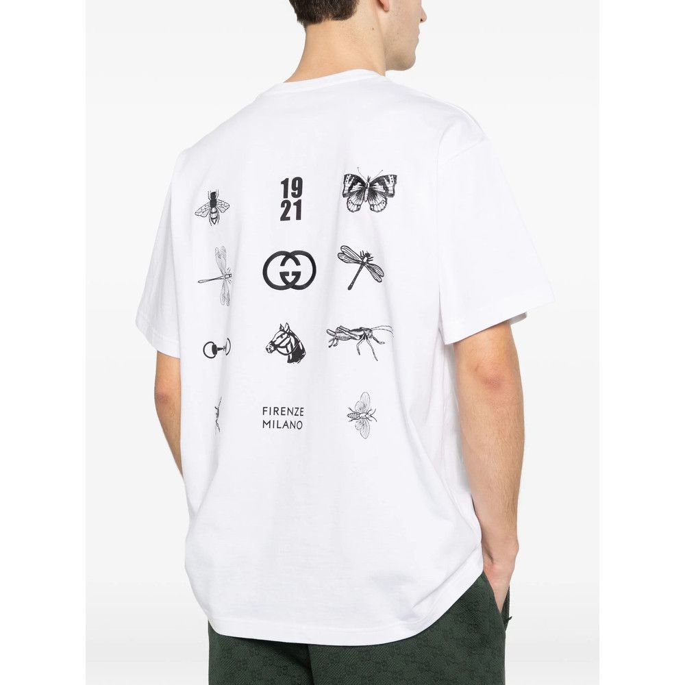Gucci Gucci WHITE T-Shirts & Vests - T-Shirts Size US M / EU 48-50 / 2 - 2 Thumbnail