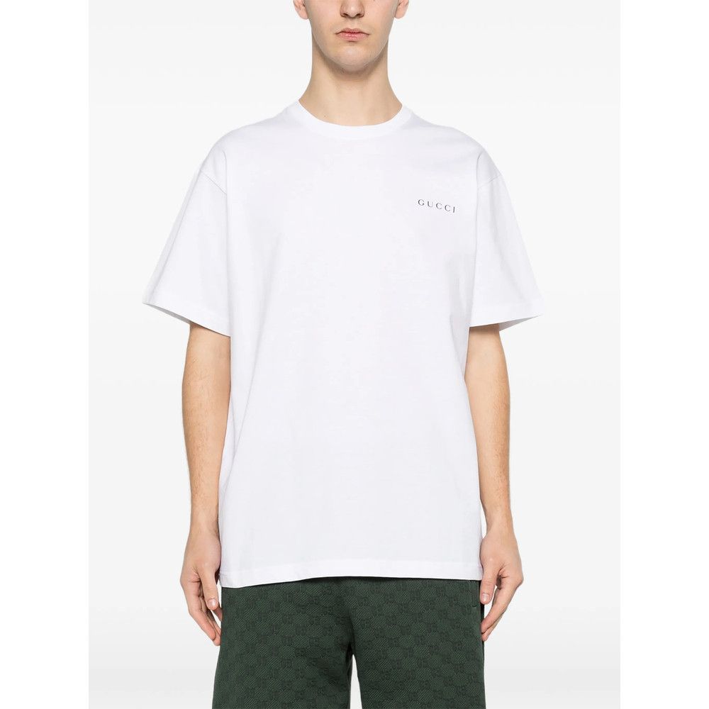 Gucci Gucci WHITE T-Shirts & Vests - T-Shirts Size US XXL / EU 58 / 5 - 5 Thumbnail