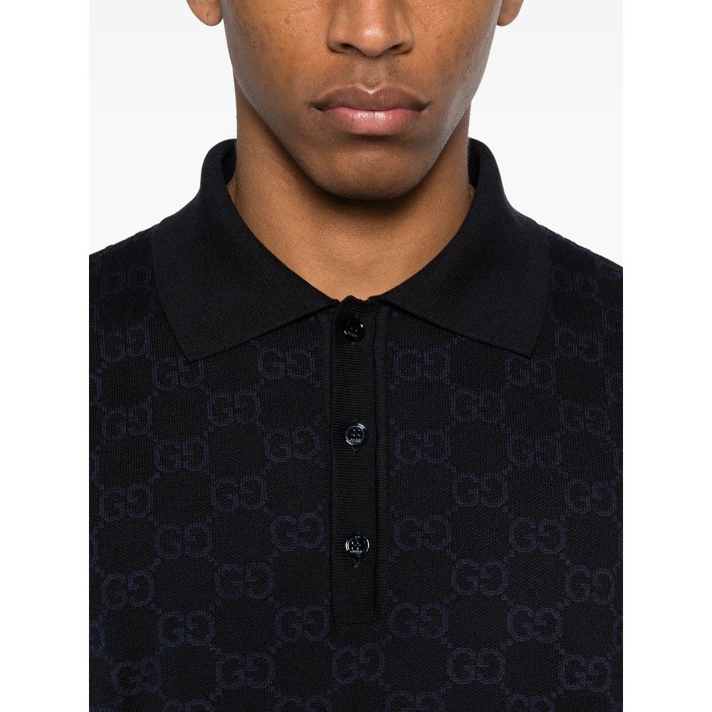 Gucci Gucci BLUE Polo Shirts Size US XXL / EU 58 / 5 - 4 Thumbnail