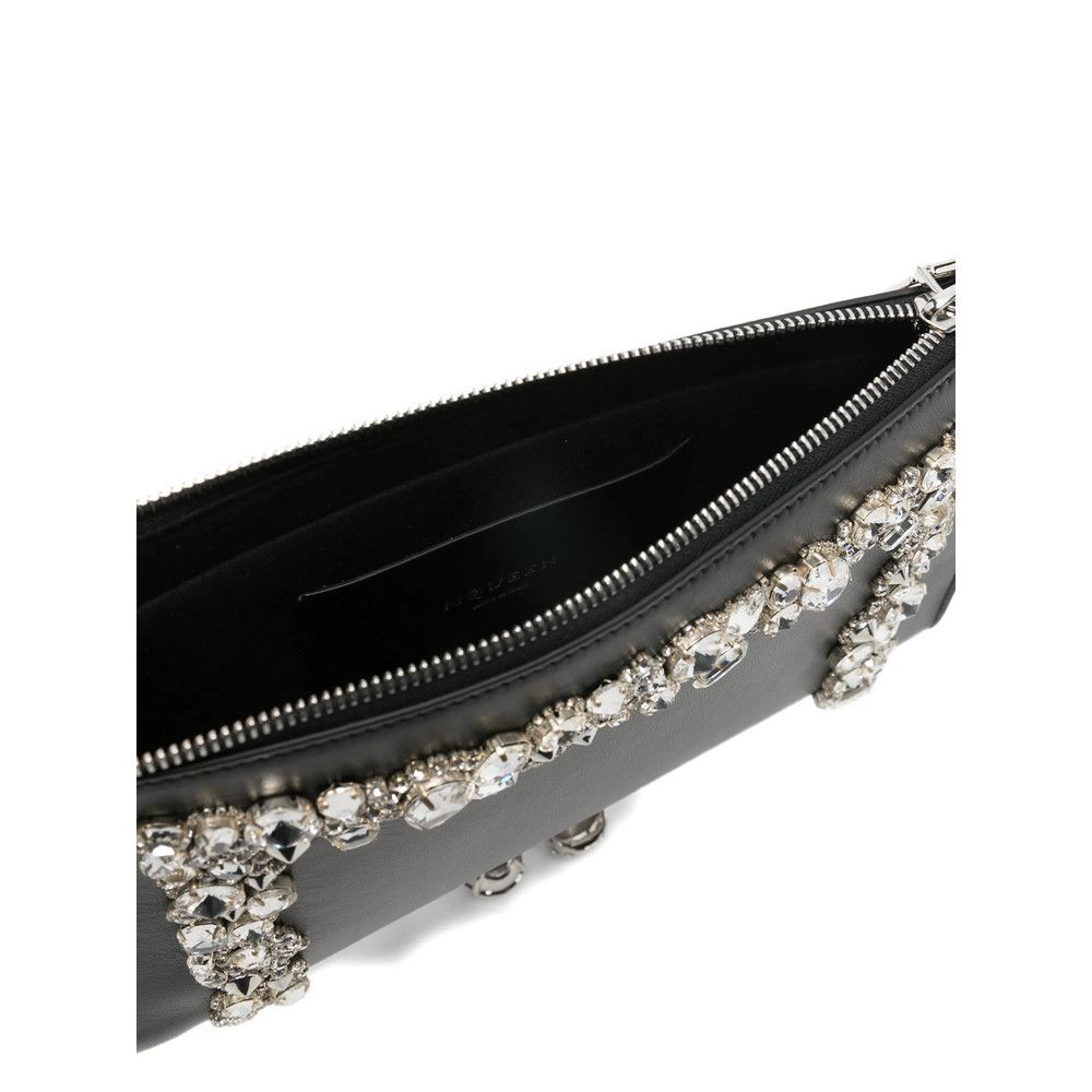 Alexander McQueen Alexander Mcqueen BLACK Clutch Bags Size ONE SIZE - 3 Thumbnail