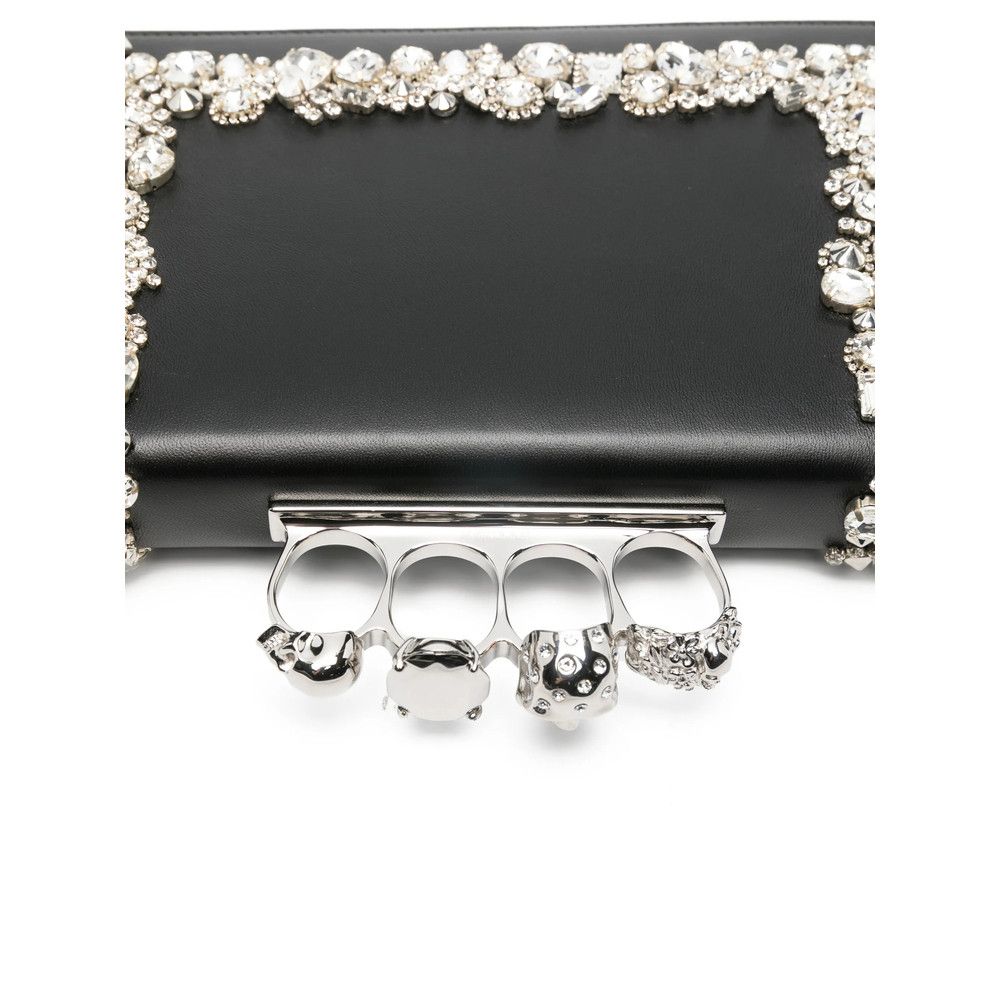 Alexander McQueen Alexander Mcqueen BLACK Clutch Bags Size ONE SIZE - 5 Thumbnail