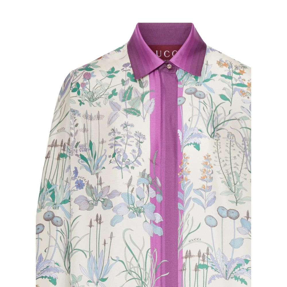 Gucci Gucci WHITE Tops - Shirts Size XS / US 0-2 / IT 36-38 - 2 Thumbnail