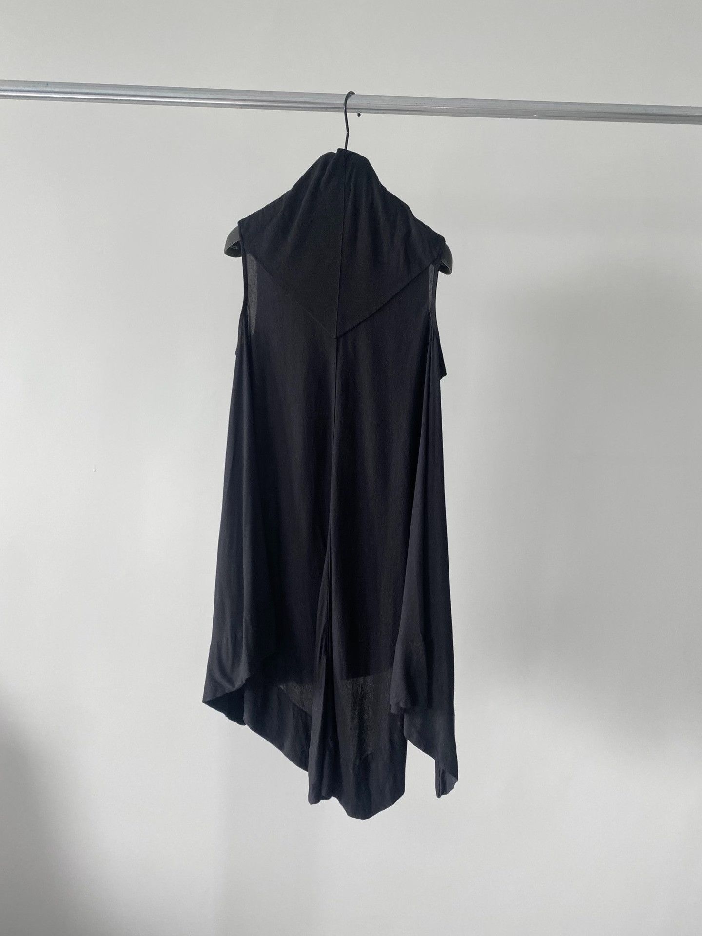 Rick Owens Rick Owens Asymmetric Drape Vest Size US M / EU 48-50 / 2 - 4 Thumbnail