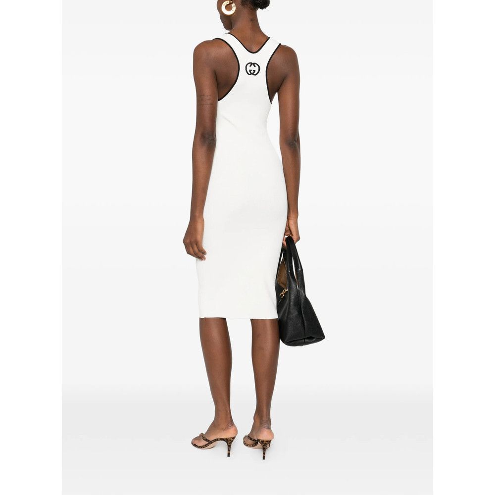 Gucci Gucci WHITE Dresses - Day Dresses Size S / US 4 / IT 40 - 4 Thumbnail