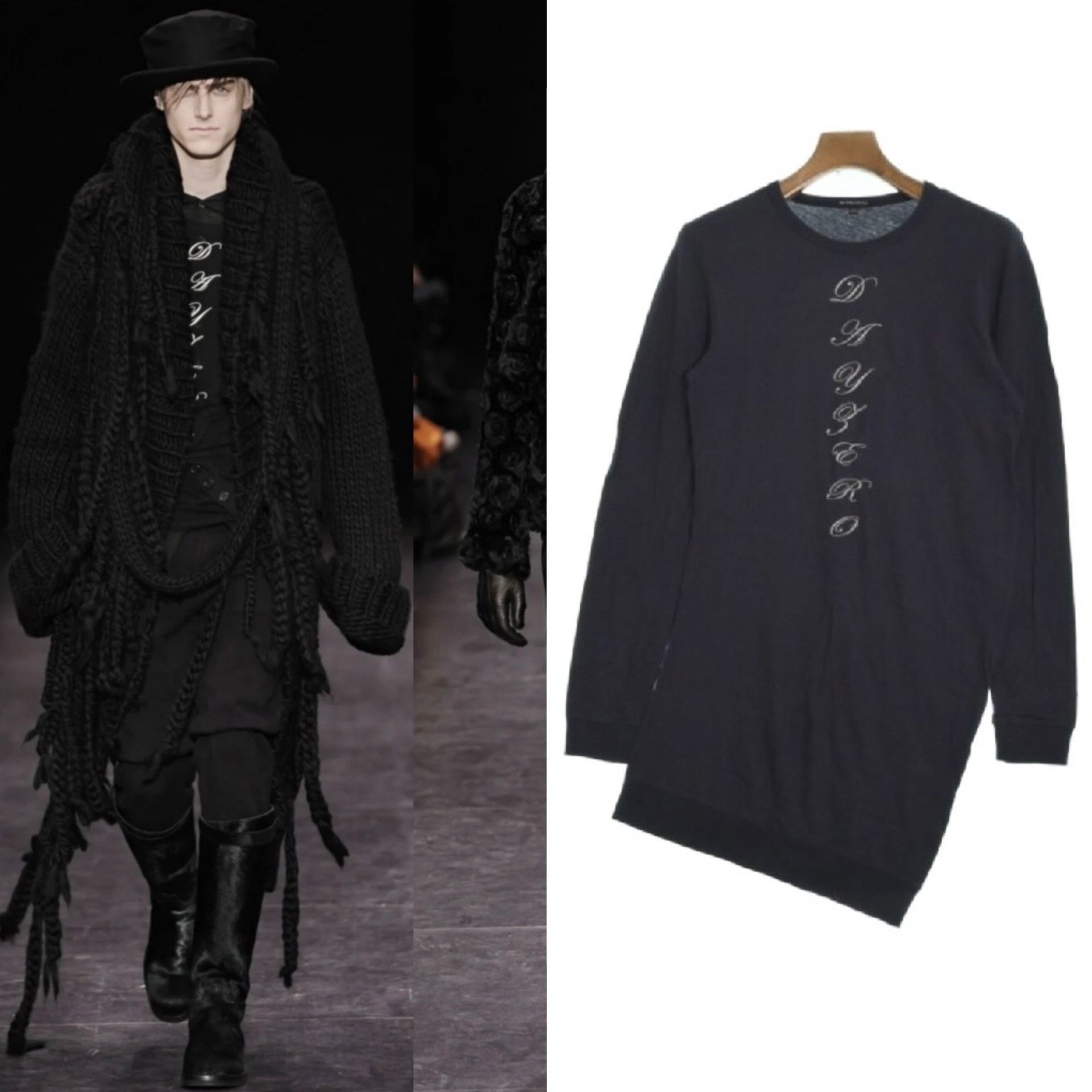 Ann Demeulemeester Ann Demeulemeester Fall 2009 Knit Sweater Size US M / EU 48-50 / 2 - 2 Thumbnail