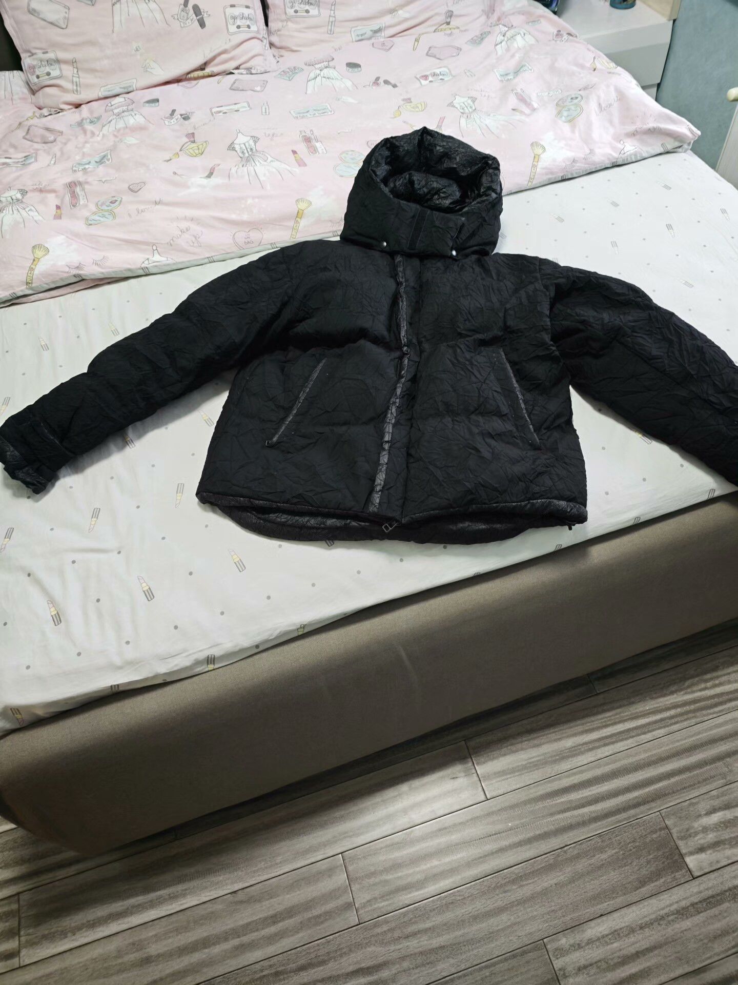 Facetasm FACETASM 18AW Pleated Wool Down Jacket Size US M / EU 48-50 / 2 - 3 Thumbnail