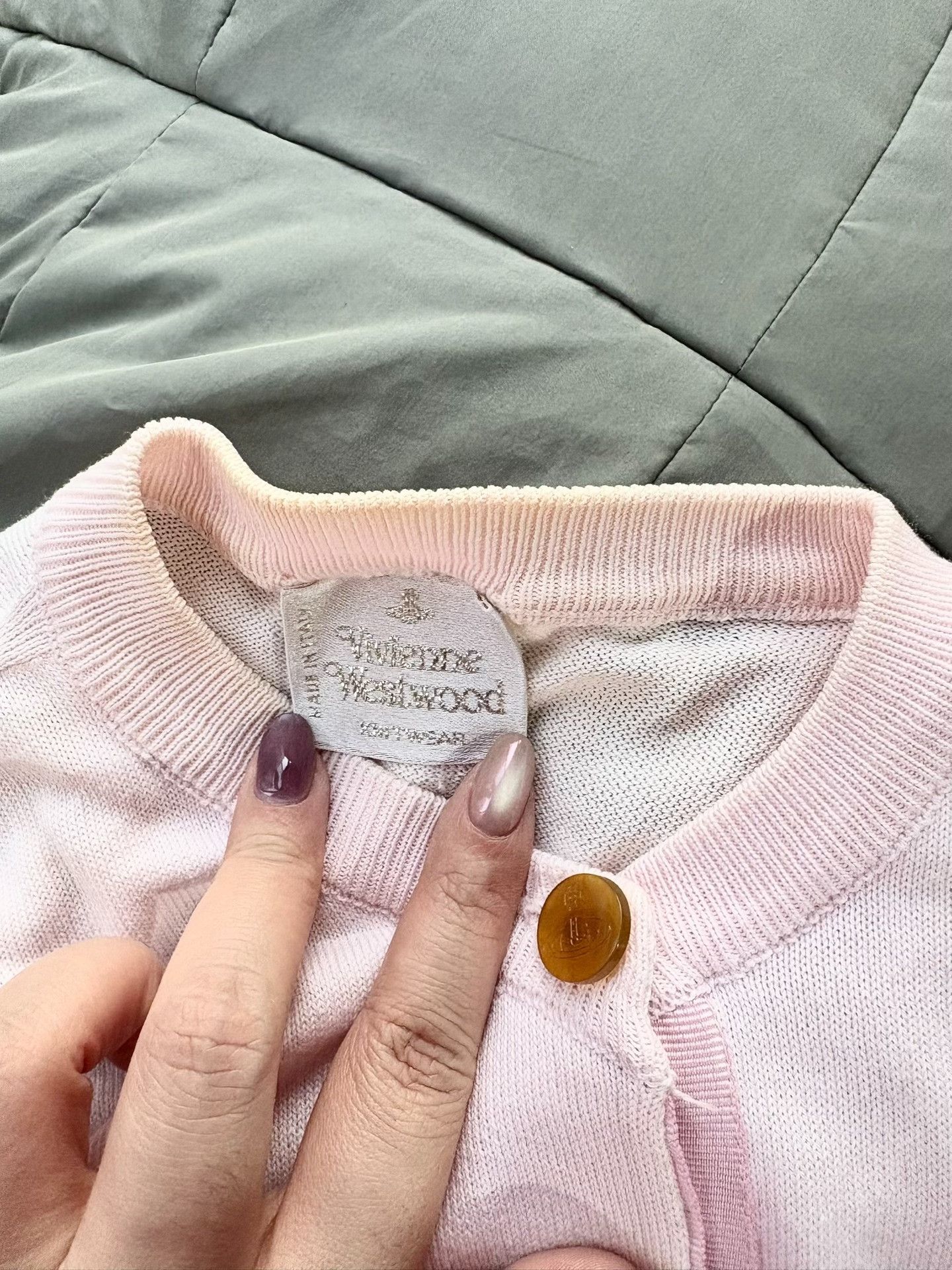 Vivienne Westwood Vivienne Westwood Pink Saturn Knit Sweater Size M / US 6-8 / IT 42-44 - 9 Thumbnail