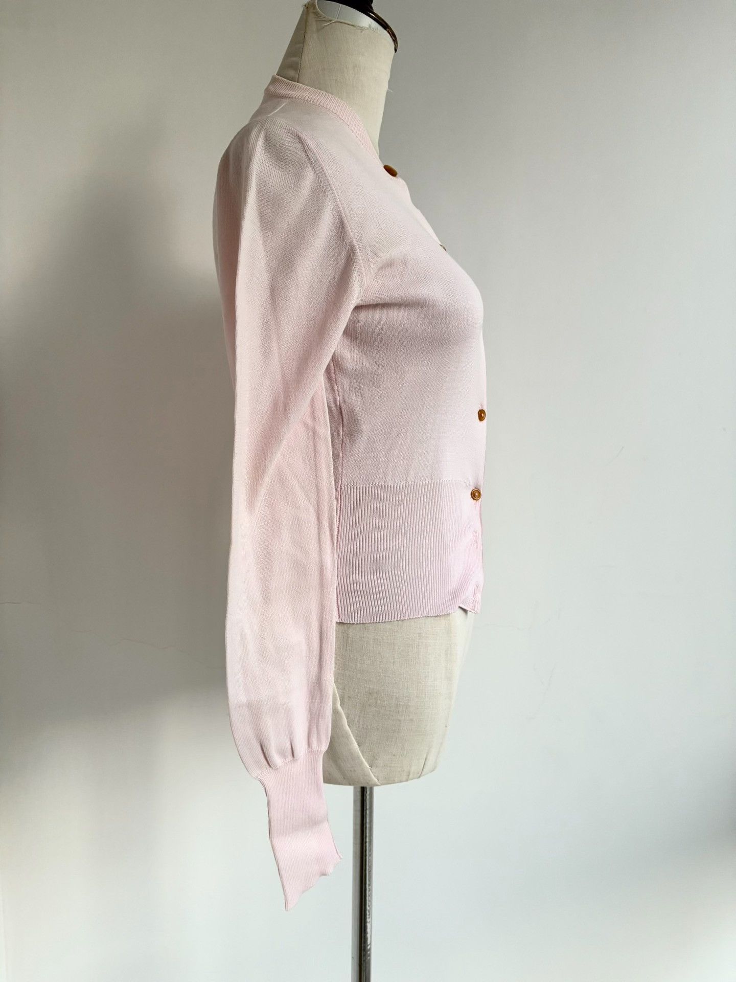 Vivienne Westwood Vivienne Westwood Pink Saturn Knit Sweater Size M / US 6-8 / IT 42-44 - 3 Thumbnail