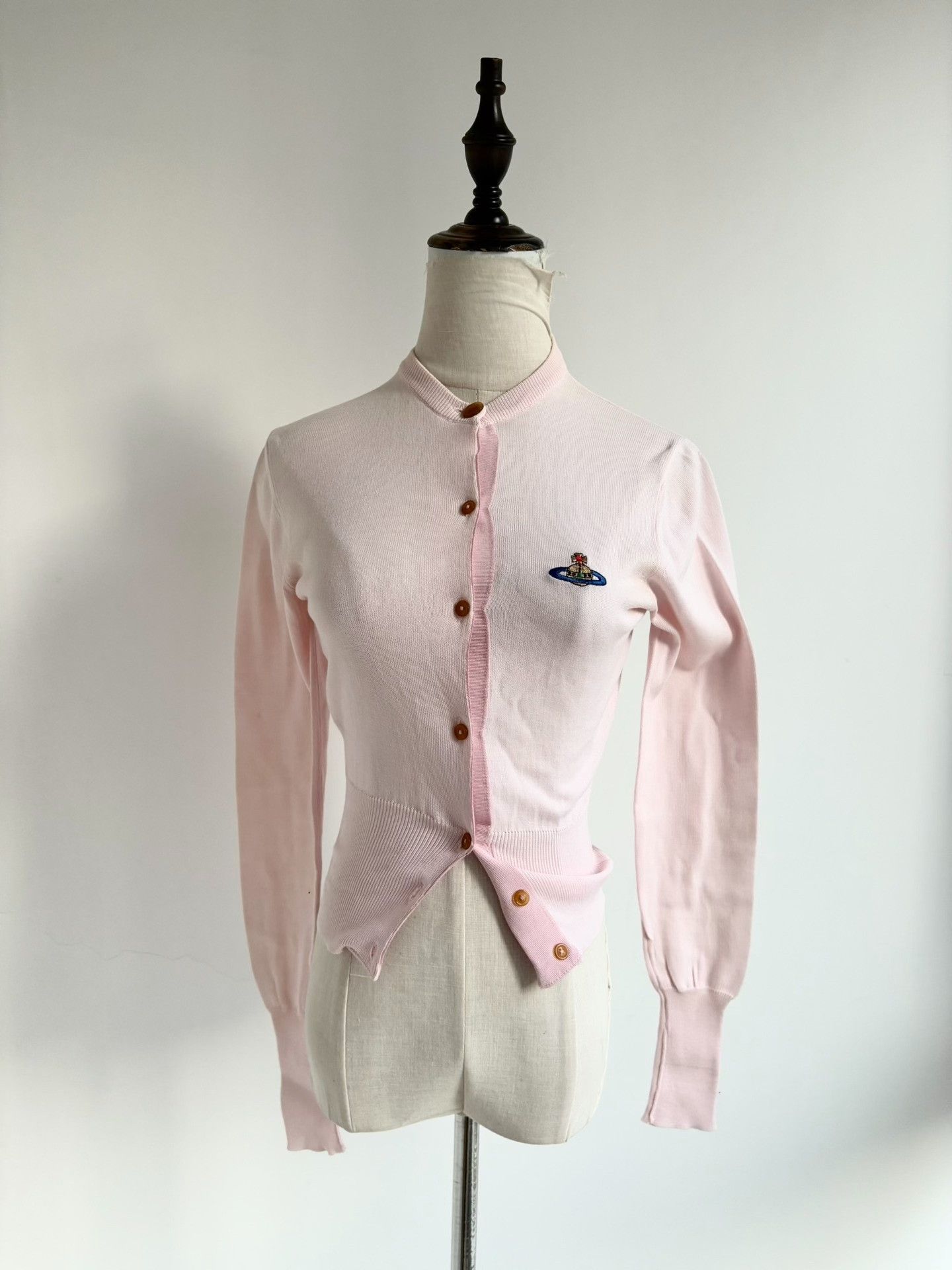 Vivienne Westwood Vivienne Westwood Pink Saturn Knit Sweater Size M / US 6-8 / IT 42-44 - 2 Thumbnail