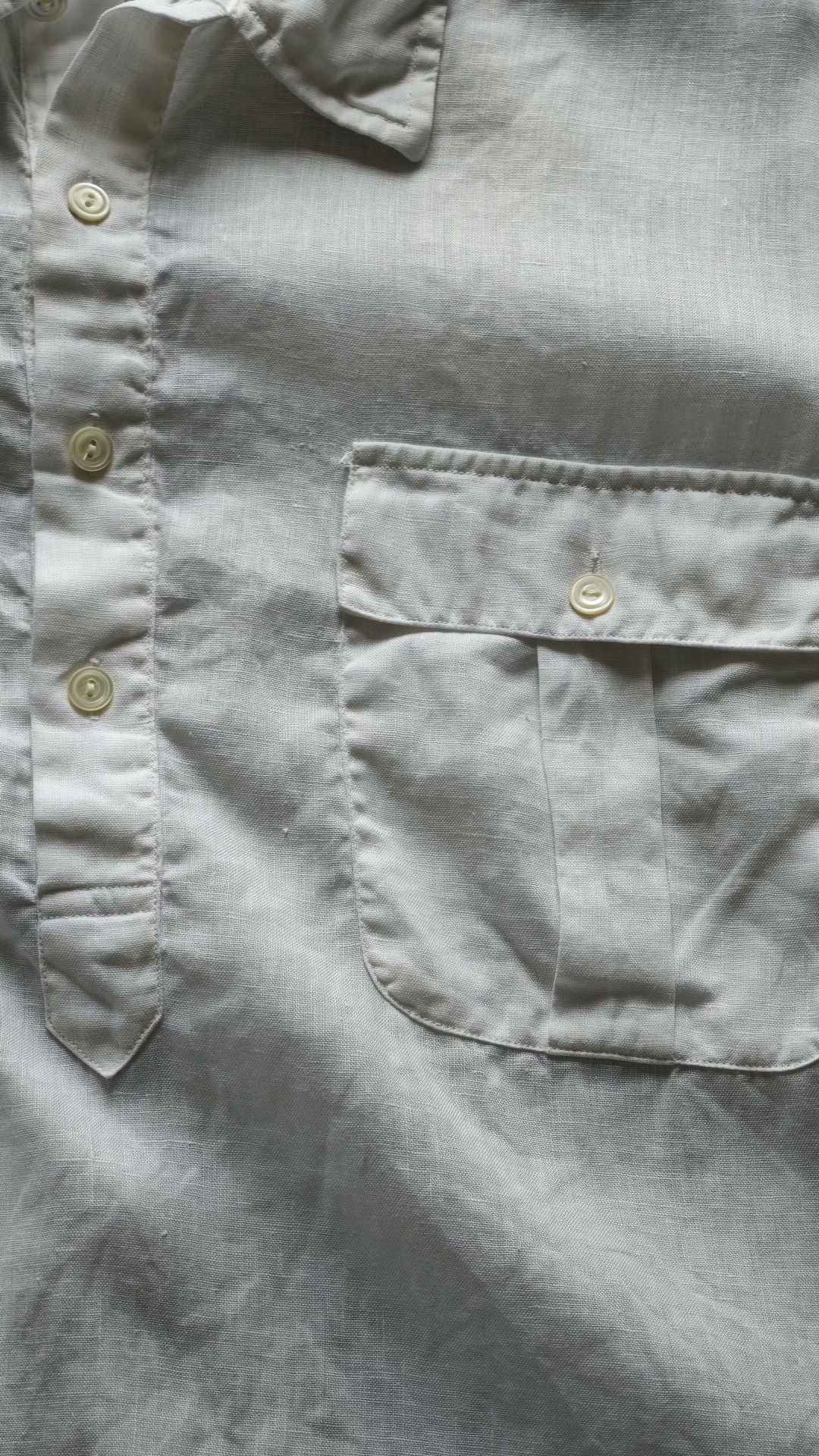 Polo Ralph Lauren Polo Ralph Lauren 90s Linen Pullover Shirt Size US M / EU 48-50 / 2 - 2 Thumbnail