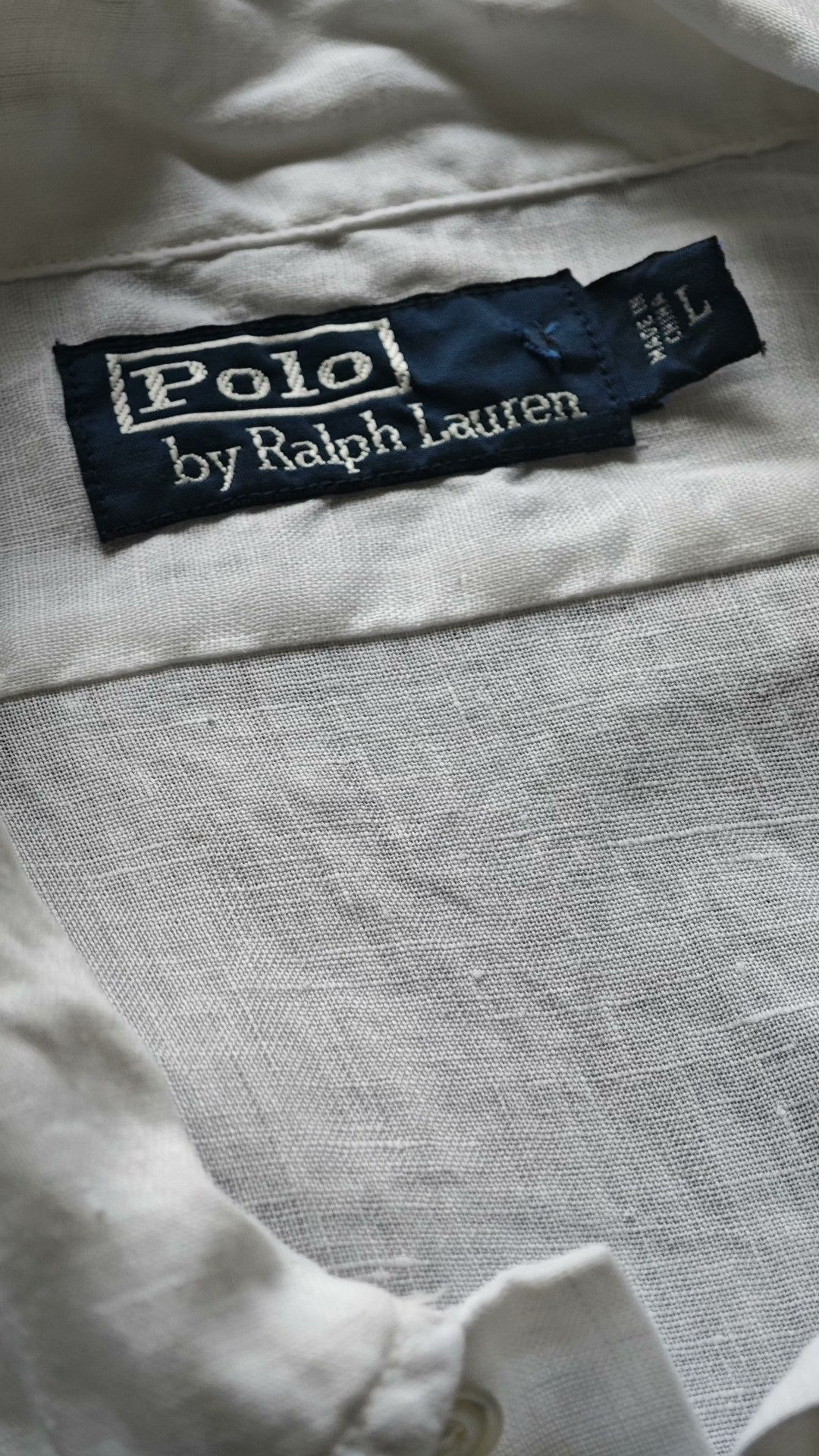 Polo Ralph Lauren Polo Ralph Lauren 90s Linen Pullover Shirt Size US M / EU 48-50 / 2 - 5 Thumbnail